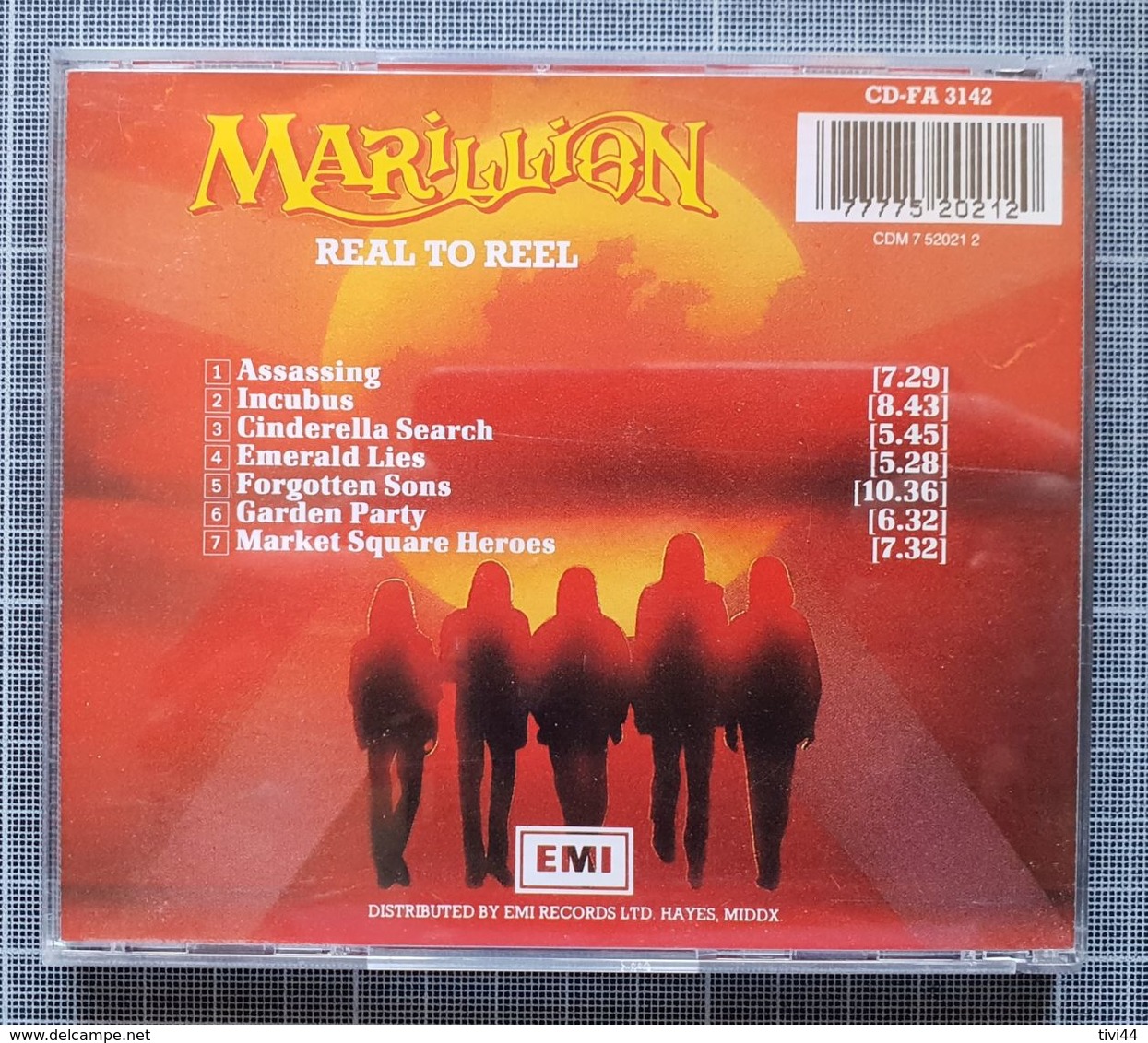 CD MARILLION - REAL TO REEL - Rock