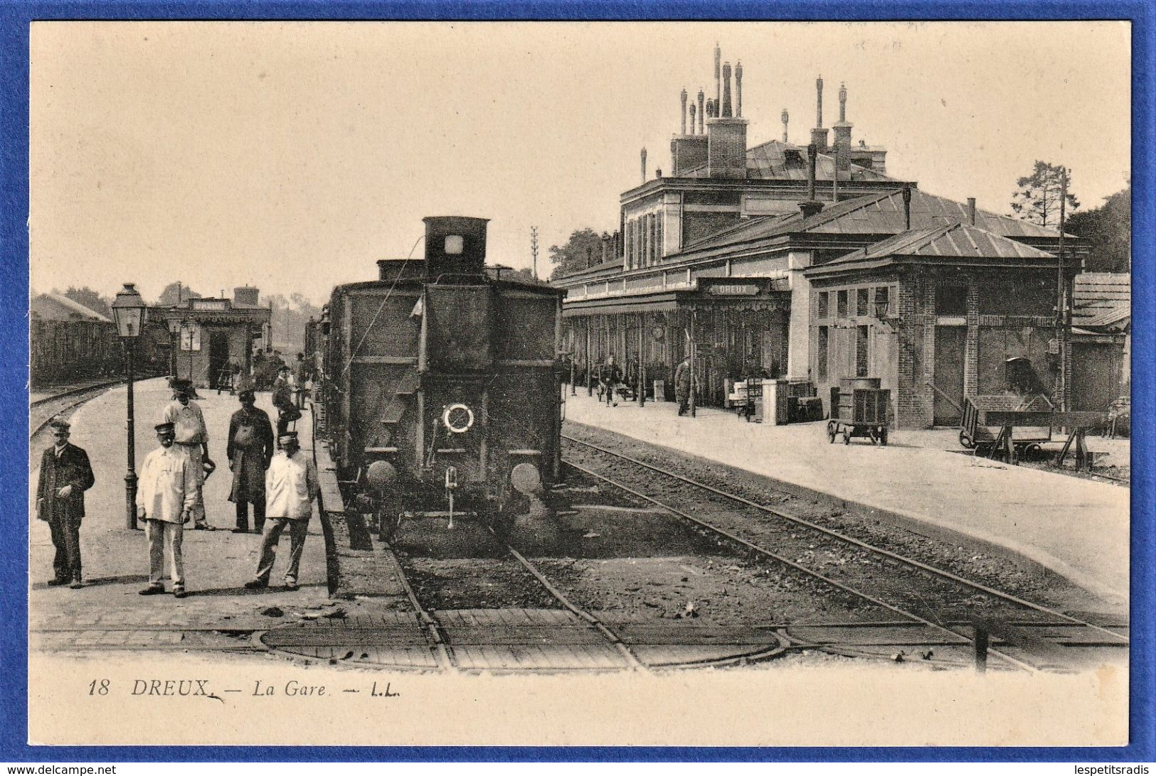 CPA 28 DREUX - La Gare - Dreux