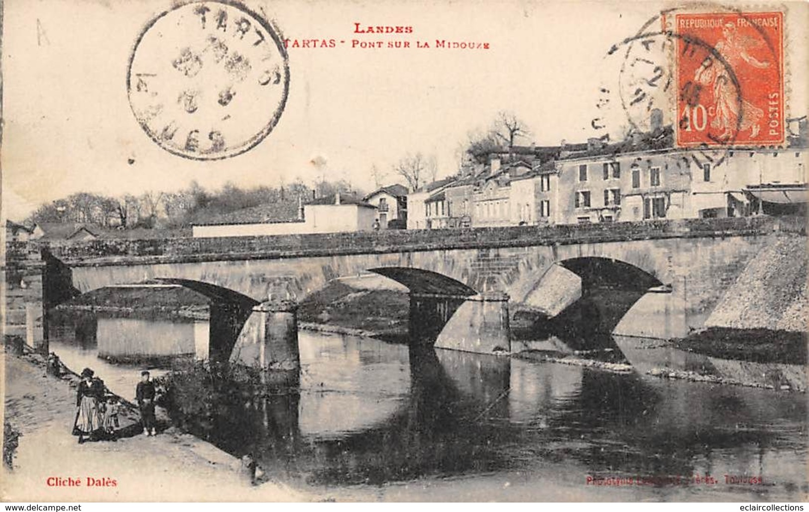 Tartas              40           Pont Sur La Midouze              (voir Scan) - Tartas