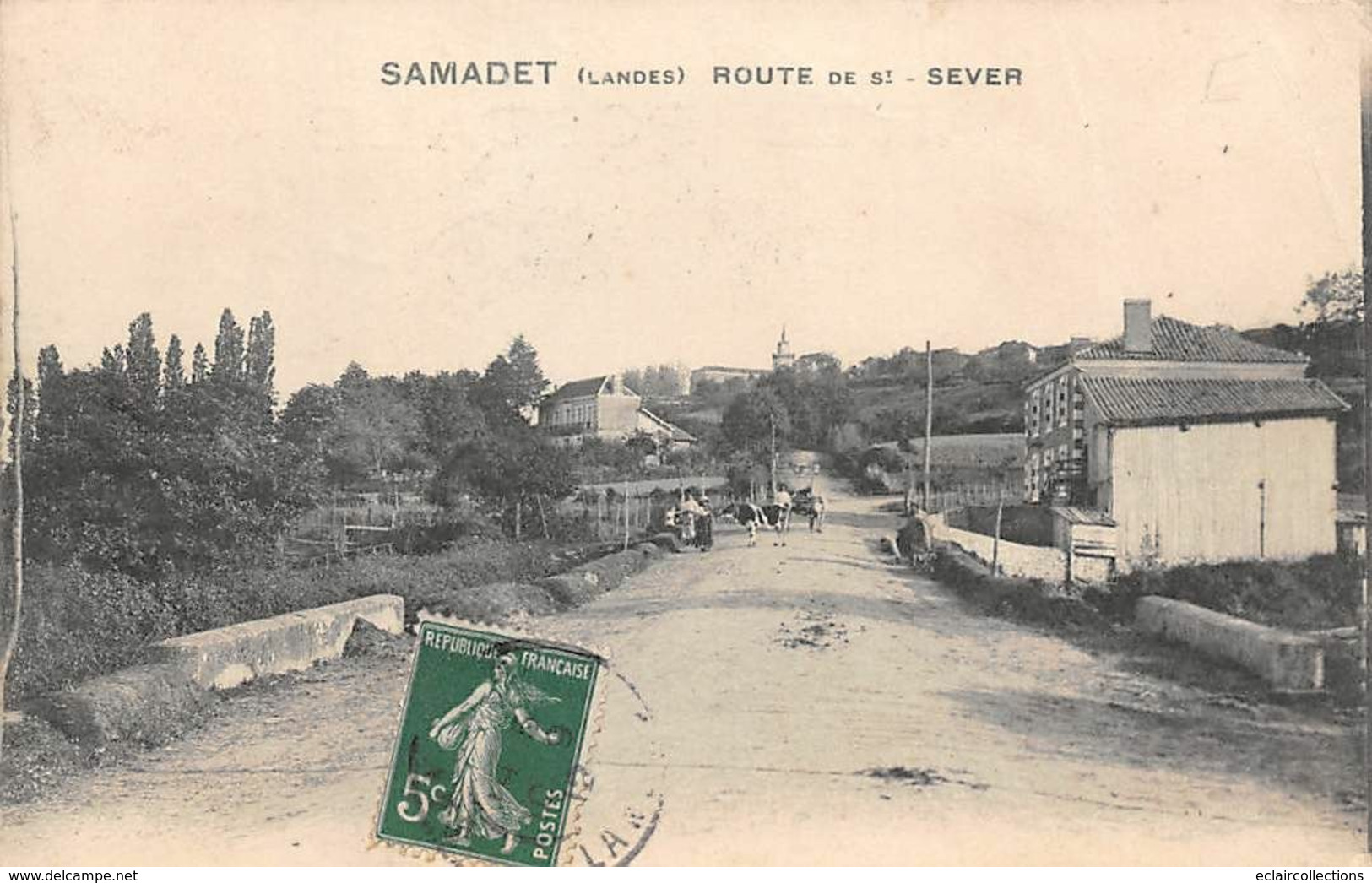 Samadet             40           Route De Saint Sever                 (voir Scan) - Autres & Non Classés