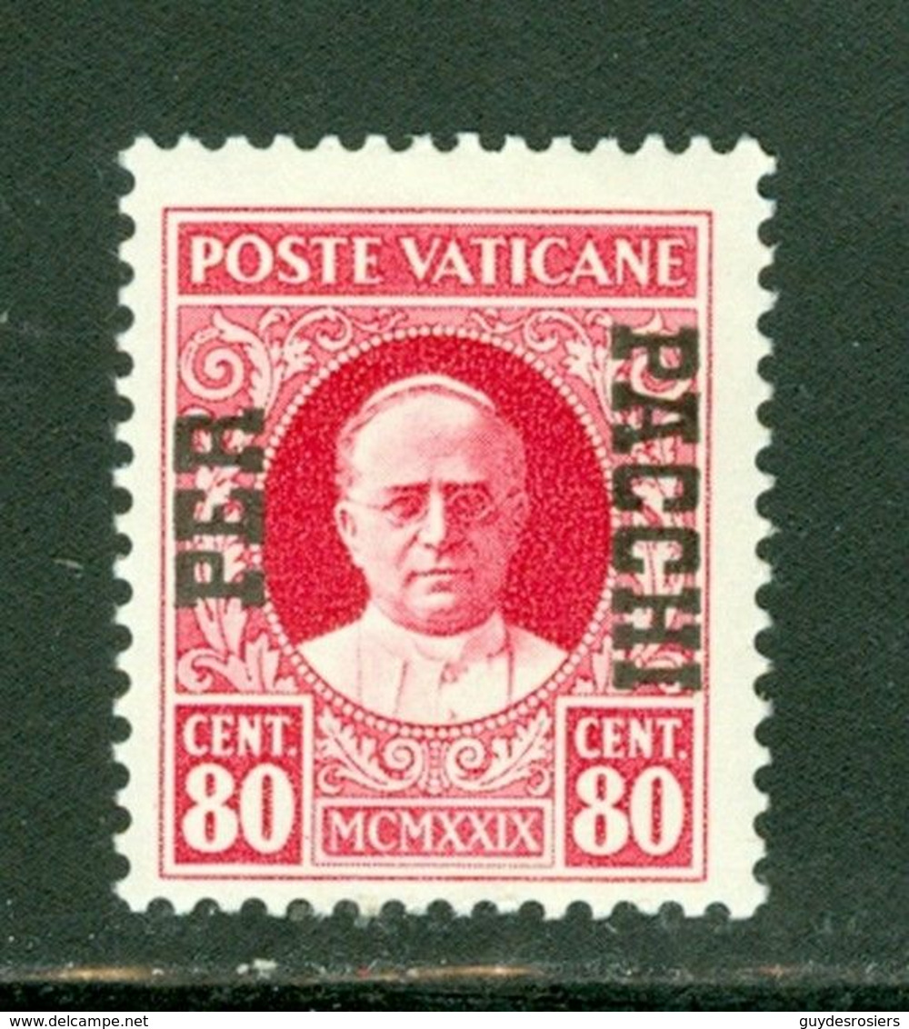 Vatican; Scott # Q-8; Neuf, Trace De Charnière  (9297) - Segnatasse