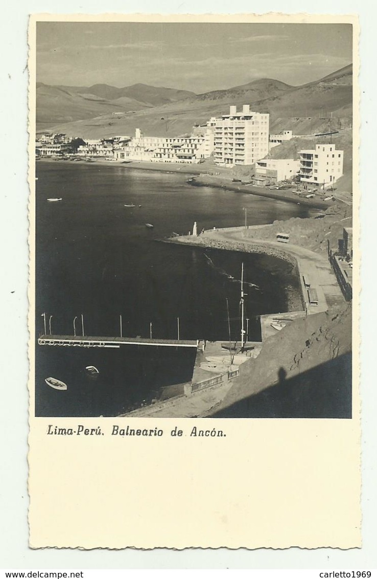 BALNEARIO DE ANCON - LIMA-PERU' - NV -FP - Pérou