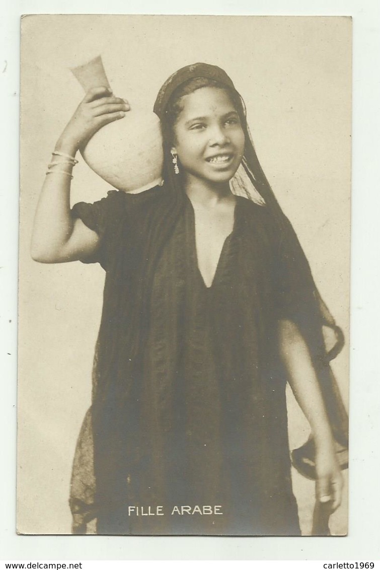 TRIPOLI - FILLE ARABE 1912 - NV FP - Libia