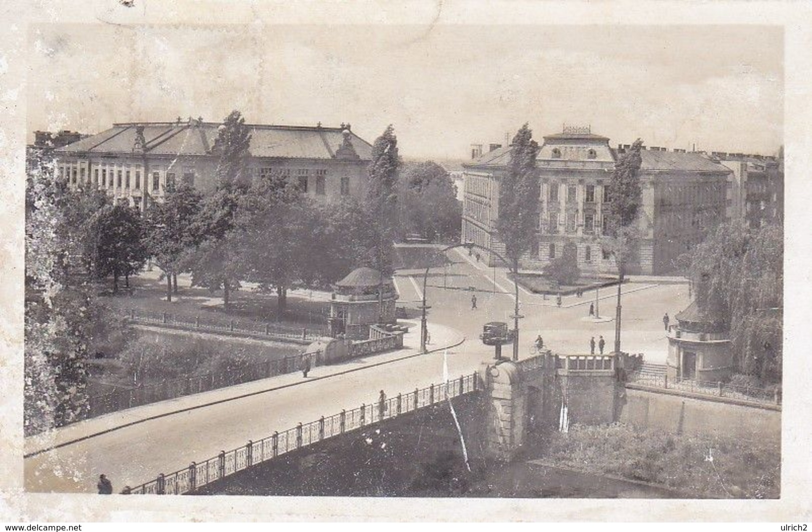 AK Hradec Králové - Königgrätz - Obchodni Akademie, Ucitelsky Ustav - Feldpost - 1942 (51284) - Boehmen Und Maehren