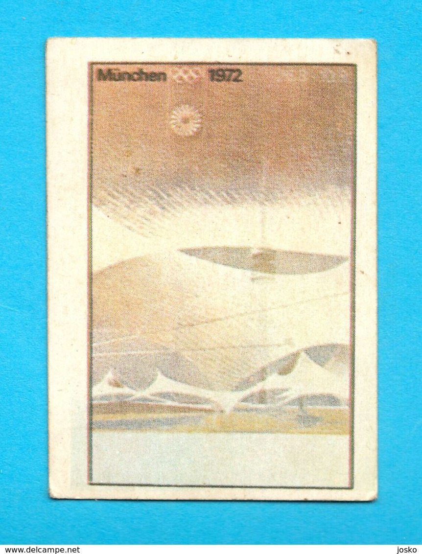 SUMMER OLYMPIC GAMES 1972 MUNICH - Yugoslav Old Card * Jeux Olympiques Olympia Juegos Olímpicos Olympiade Munchen '72. - Trading Cards