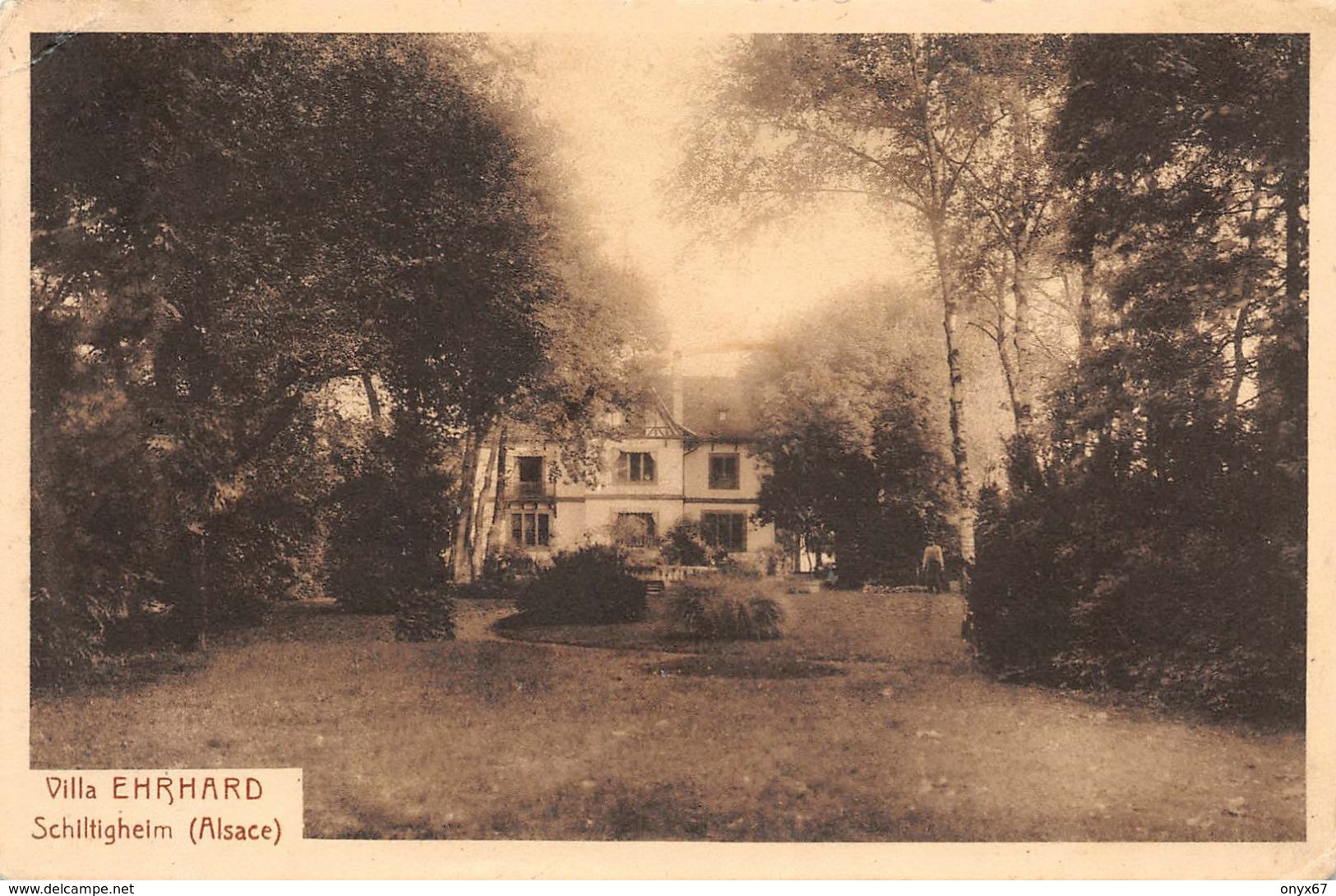 SCHILTIGHEIM (67-Bas-Rhin) Villa Ehrhard - 2 SCANS - Schiltigheim