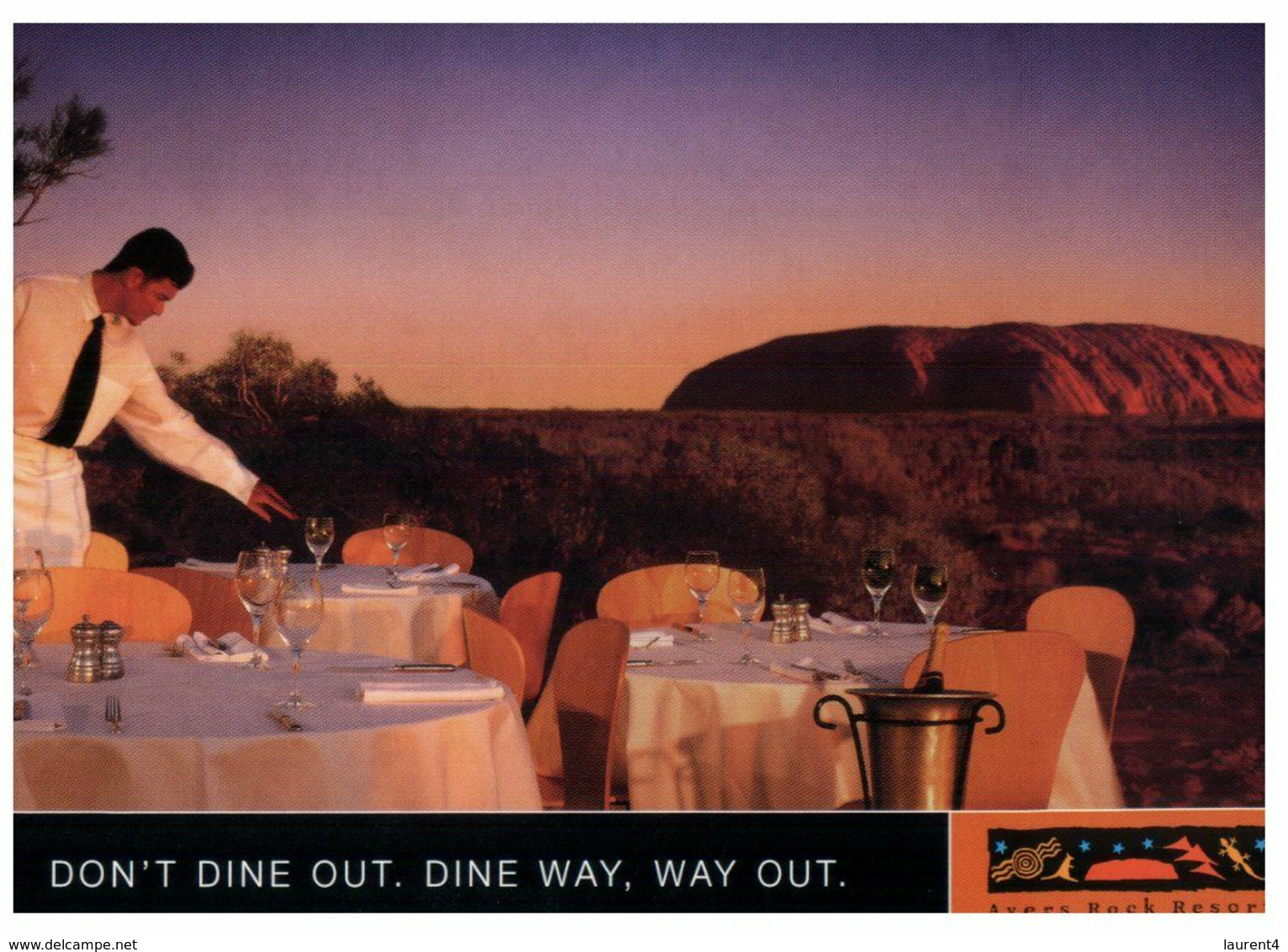 (D 23) Australia - NT -   Uluru, Dine Out (Avanti Card) - Uluru & The Olgas