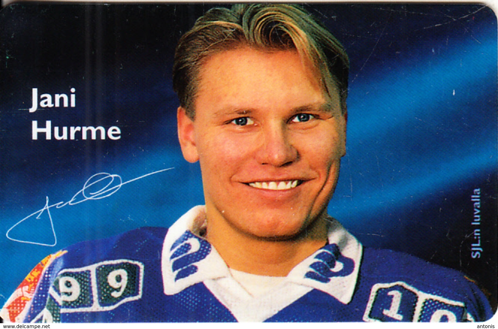 FINLAND(chip) - Jani Hurme, HPY Telecard, CN : 000114, Tirage 5000, 04/97, Used - Finnland