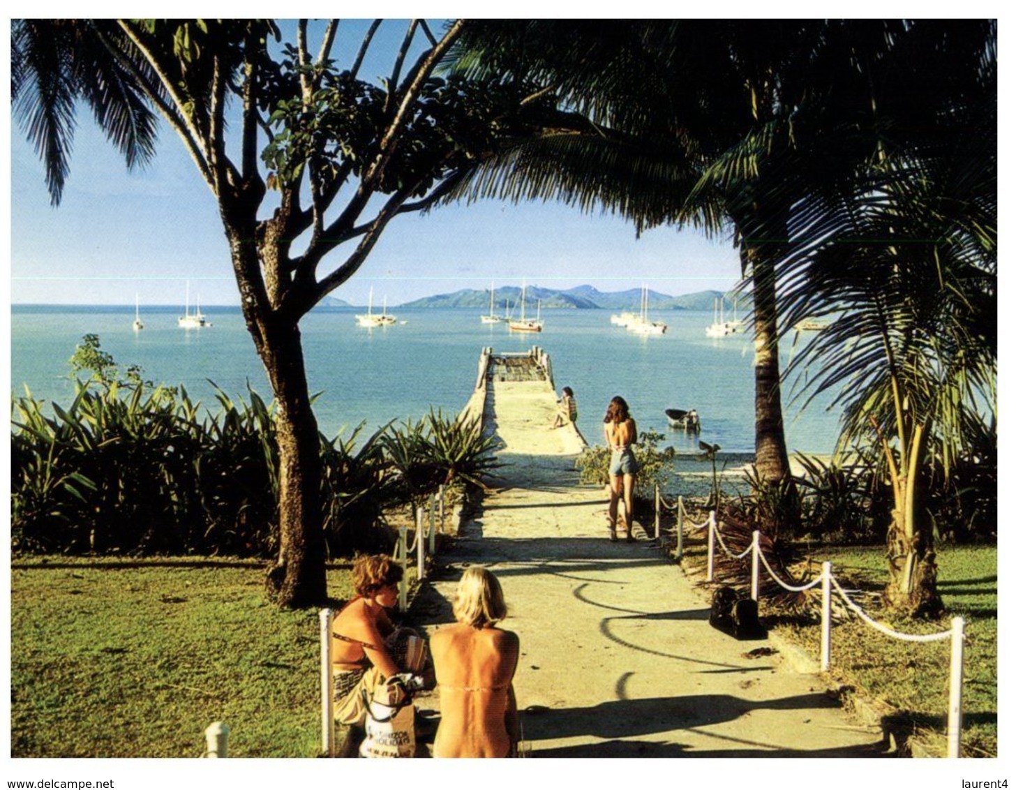 (D 23) Australia - QLD - South Mole Island (wharf) - Great Barrier Reef