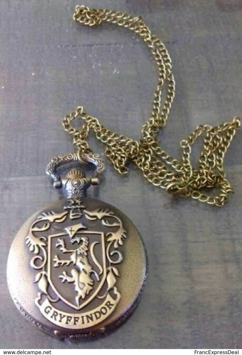 Montre gousset NEUVE ! ( Pocket Watch ) - Harry Potter Gryffondor Gryffindor ( A1 )