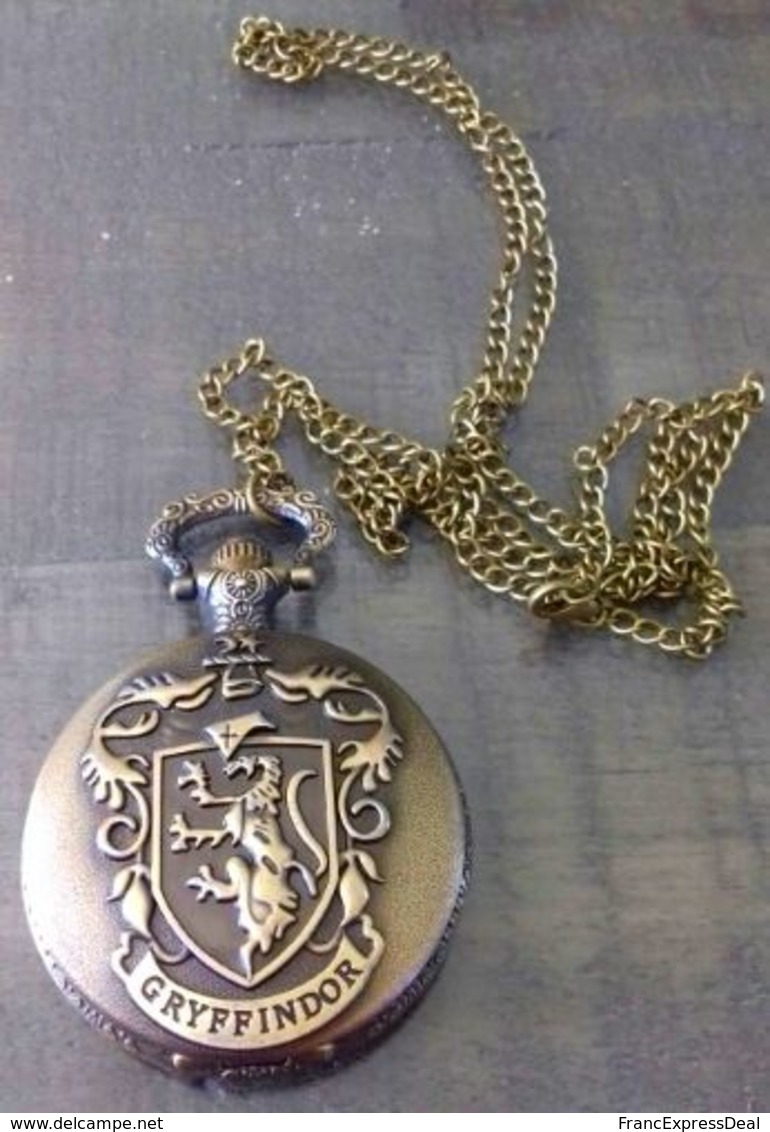 Montre gousset NEUVE ! ( Pocket Watch ) - Harry Potter Gryffondor Gryffindor ( A2 )