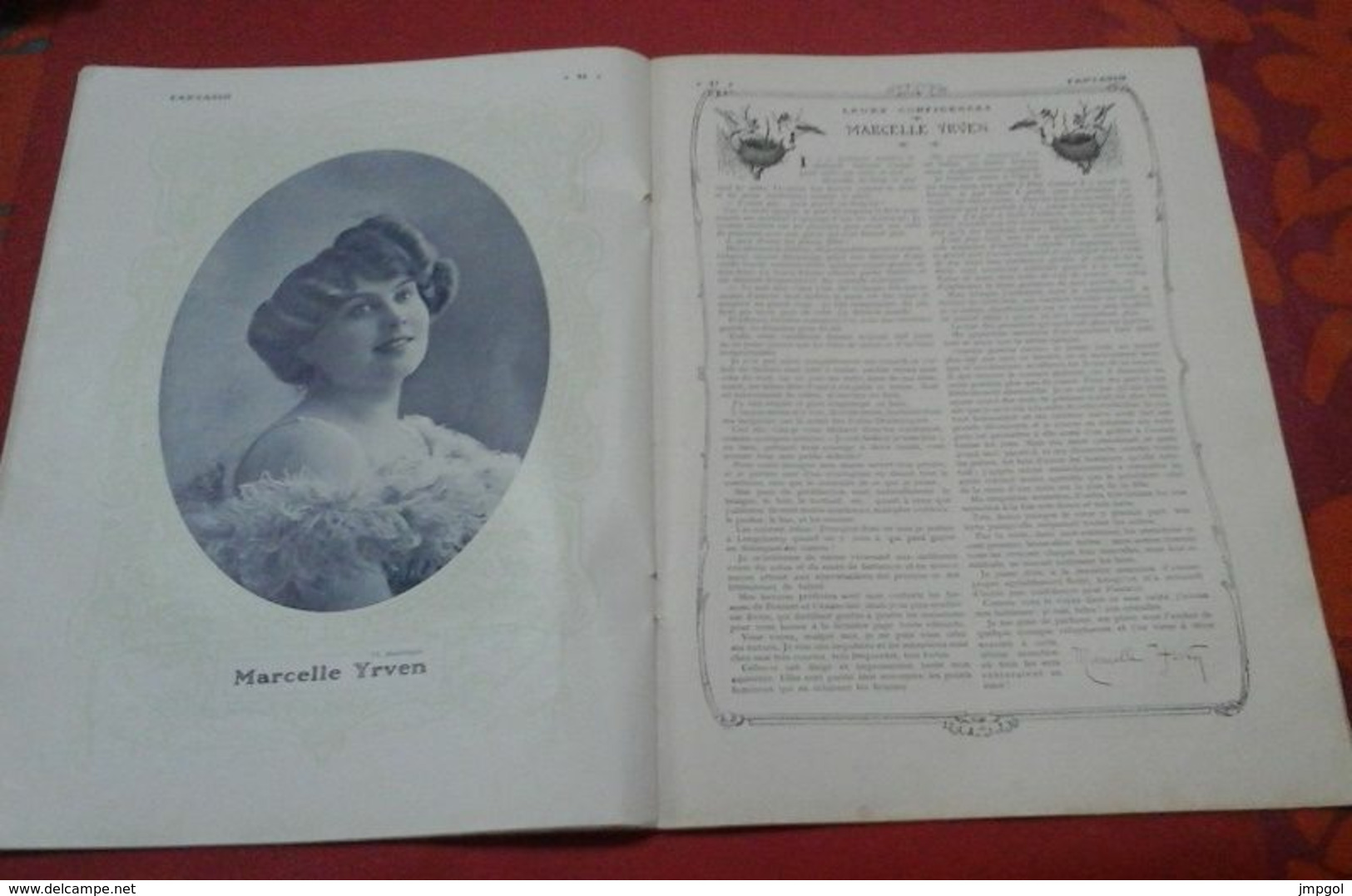 Revue Satirique FANTASIO N°14 15 Février 1907 Marcelle Yrven La Barucci Madeleine Lemaire Chorus Girls Américaines - 1900 - 1949