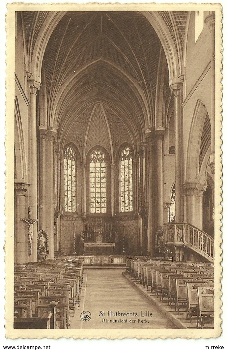 ST. HUIBRECHTS - LILLE  -  Binnenzicht Der Kerk - Overpelt