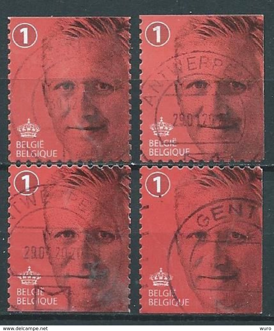 België OBP Nr: 4490 - 4490c Gestempeld / Oblitérés - Koning Filip I - Used Stamps