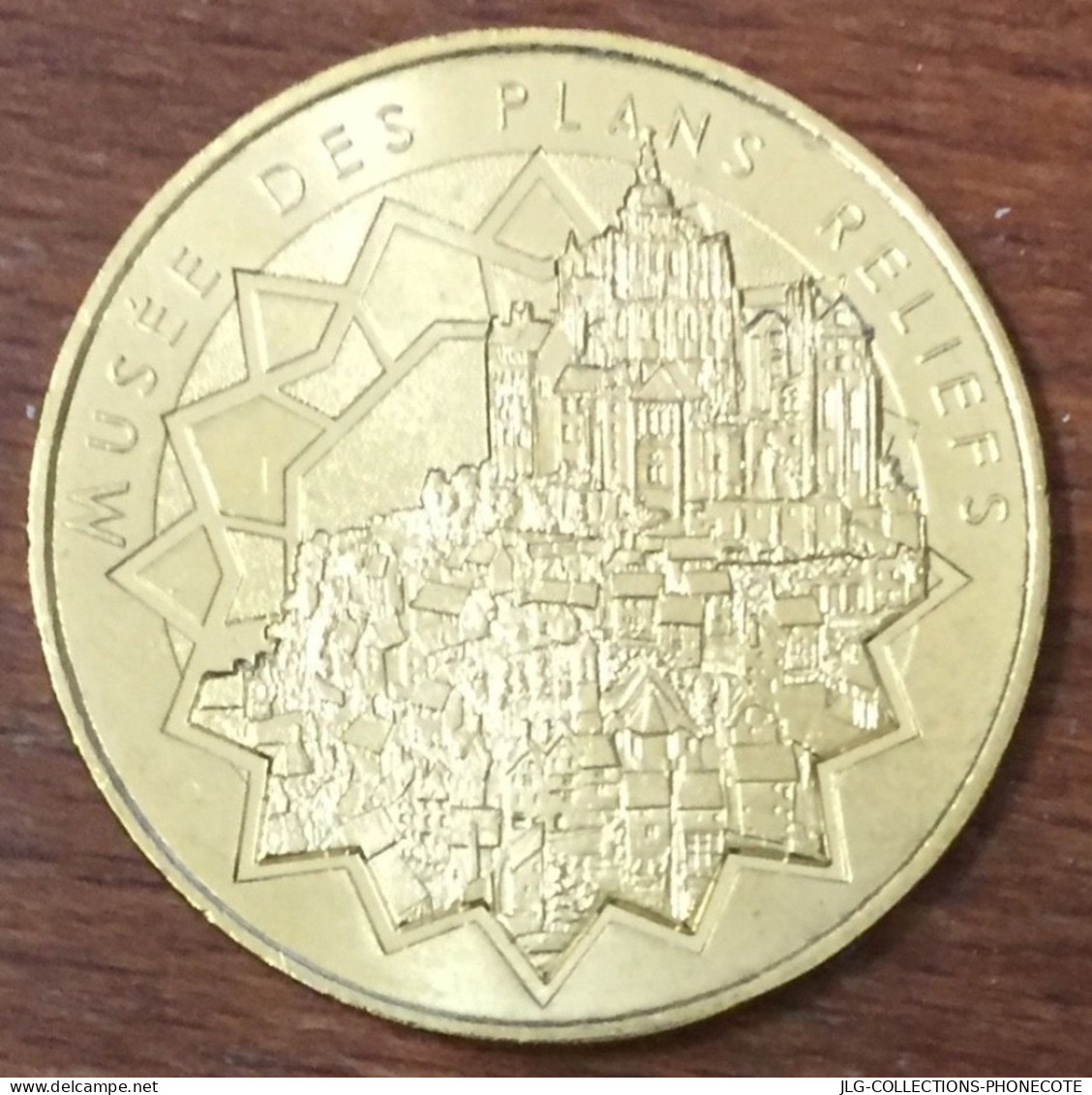 75007 PARIS MUSÉE DES PLANS RELIEFS MDP 2020 MEDAILLE SOUVENIR MONNAIE DE PARIS JETON TOURISTIQUE MEDALS COINS TOKENS - 2020