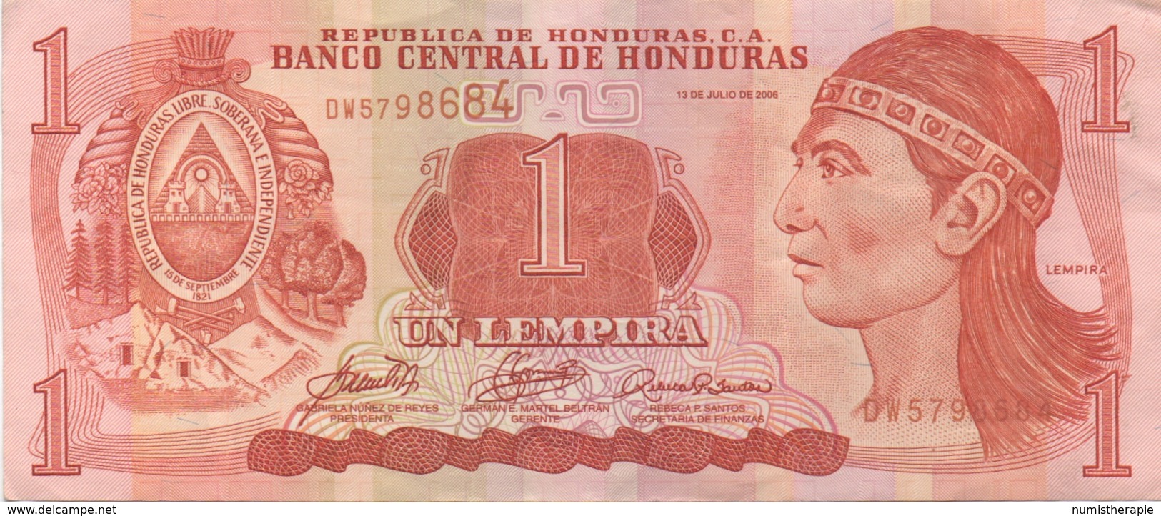 Honduras : 1 Lempira 2006 TBE - Honduras