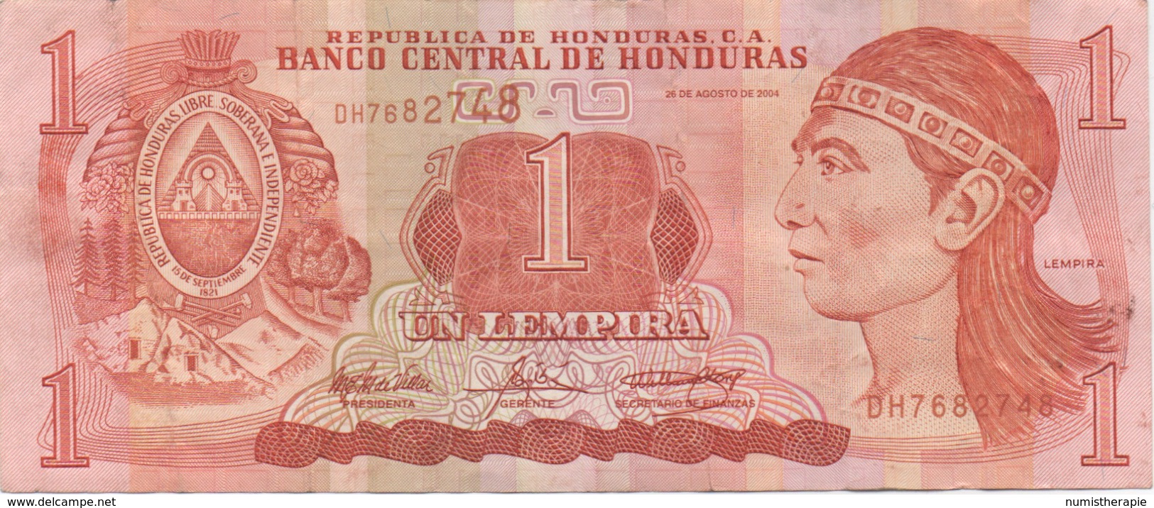 Honduras : 1 Lempira 2004 BE - Honduras