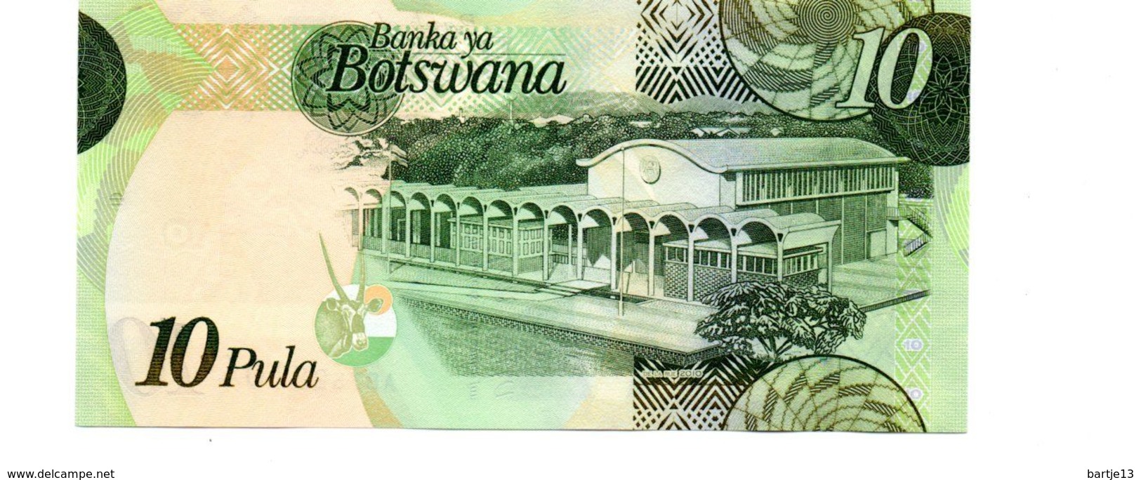 BOTSWANA 10 PULA PICK 30 UNCIRCULATED - Botswana