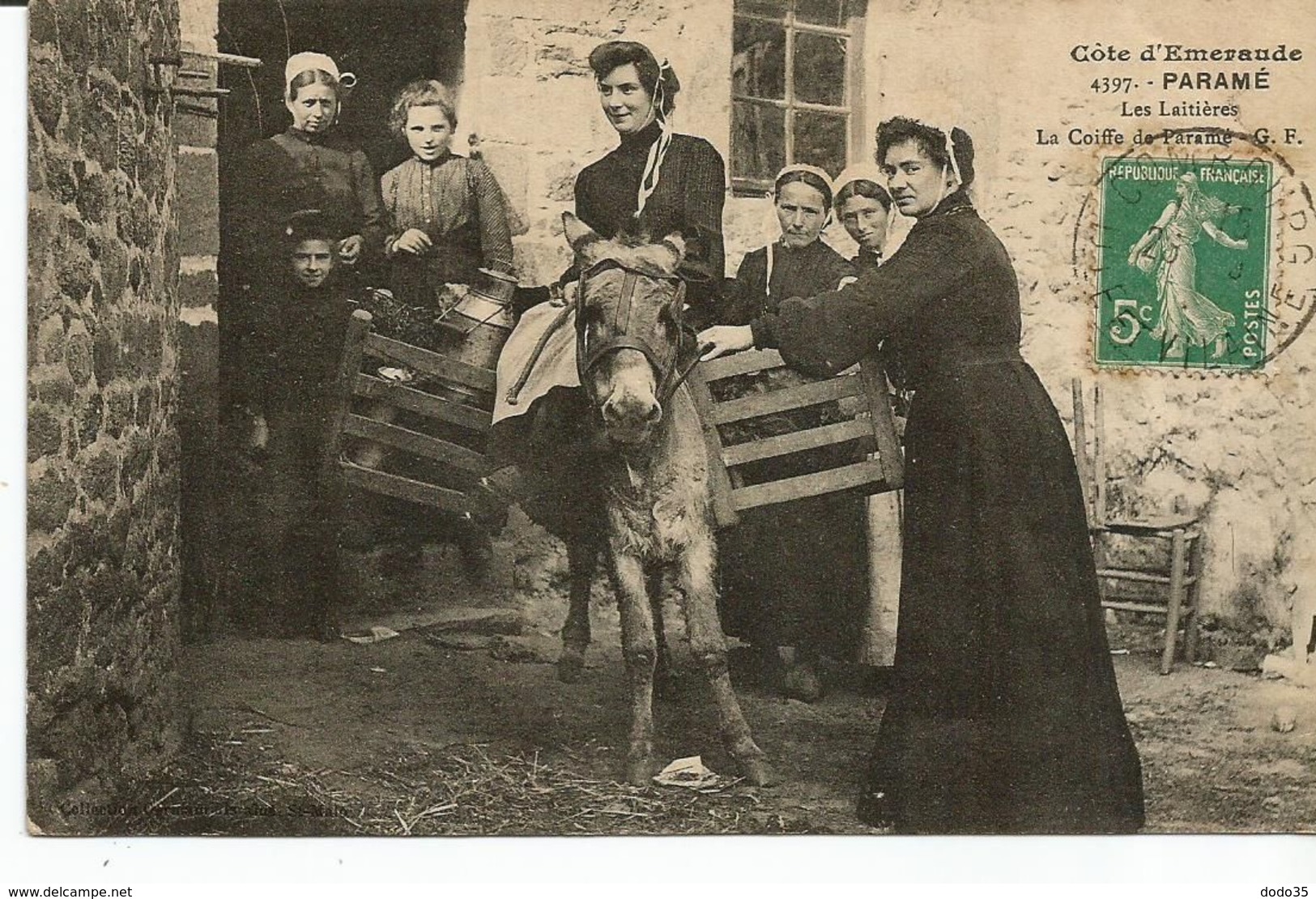 PARAME ROTHENEUF MONT SAINT MICHEL. Laitières Ermite Marquis De Tombelaine - Other & Unclassified