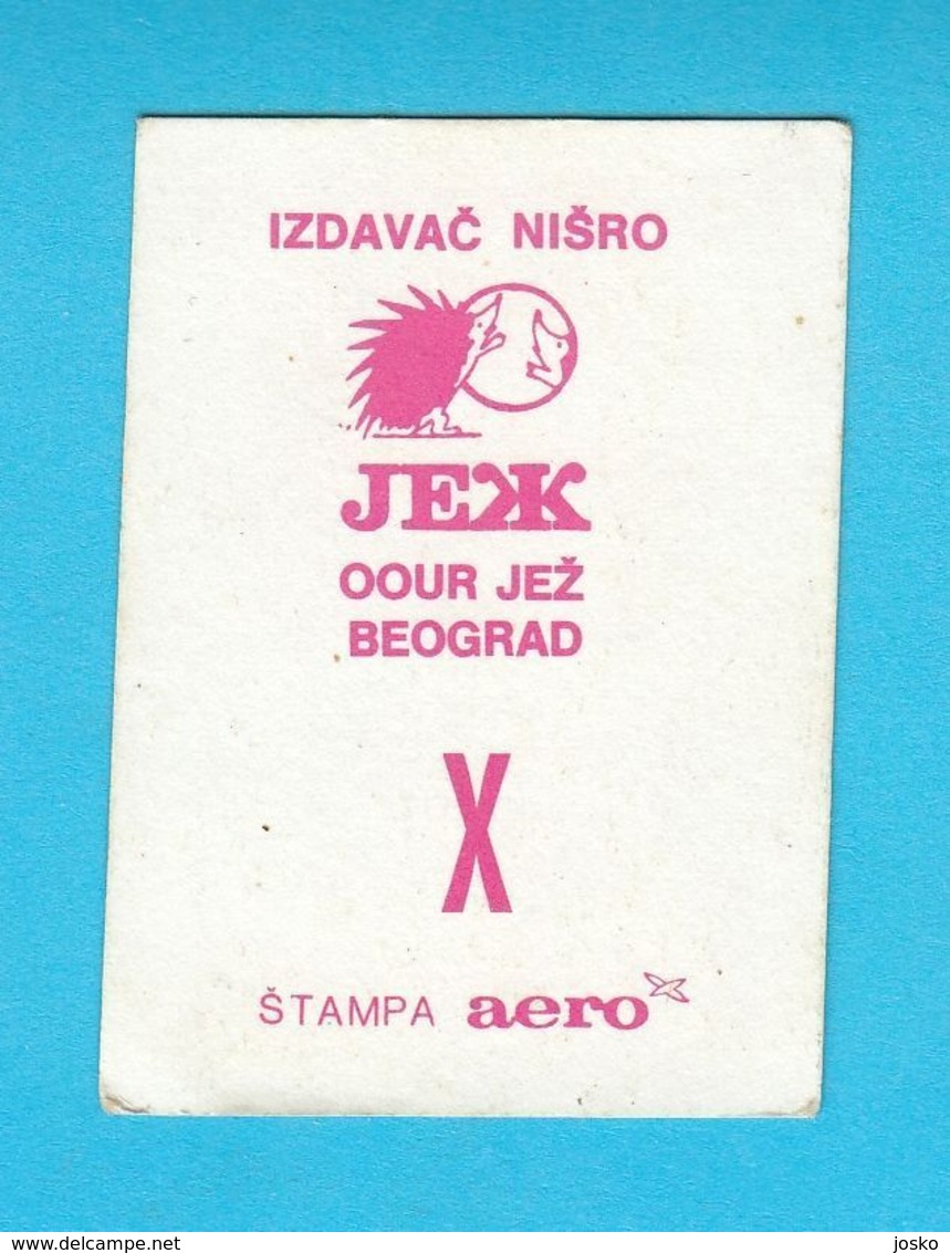 SUMMER OLYMPIC GAMES 1936 BERLIN - Yugoslav Old Card * Jeux Olympiques Olympia Olimpiadi Juegos Olímpicos Olympiade - Trading Cards