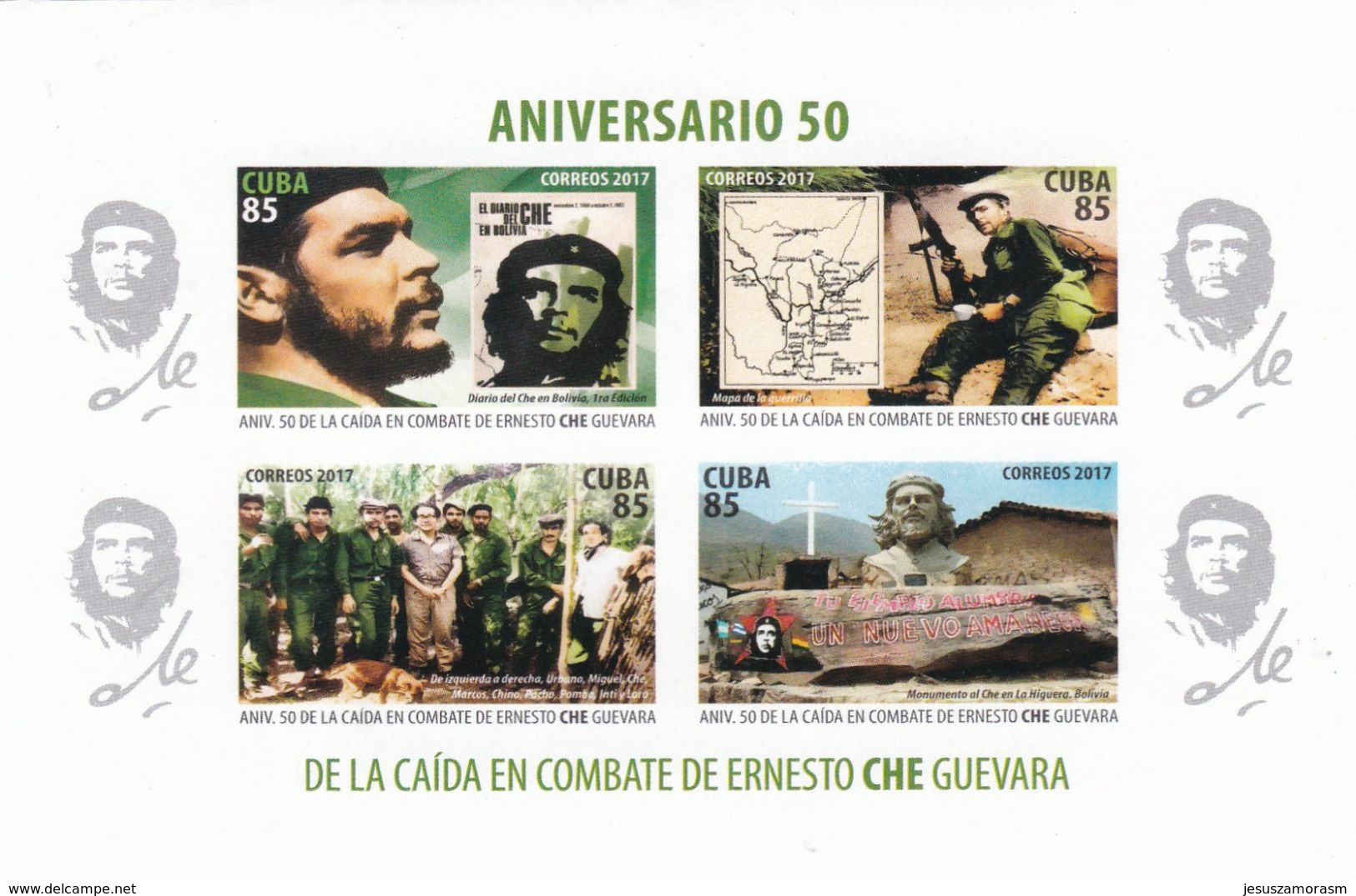 Cuba Nº 5628 Al 5631  SIN DENTAR - Blokken & Velletjes