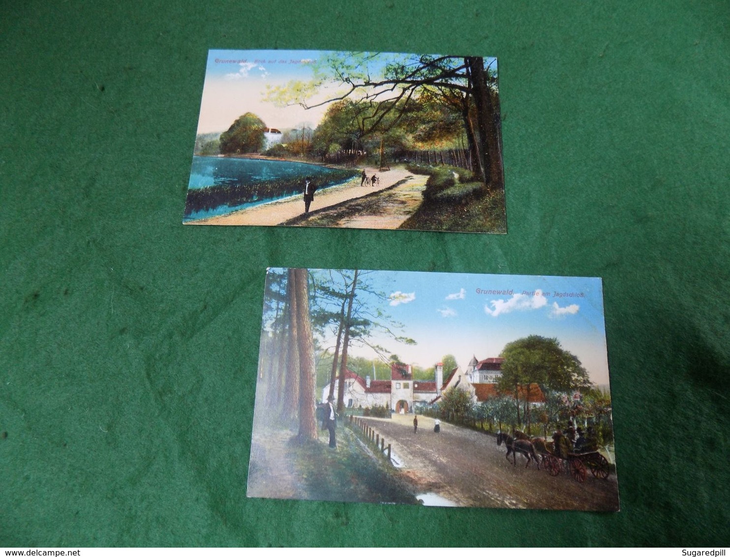 VINTAGE GERMANY: GRUNEWALD Jagdschloss X2 Tint - Grunewald