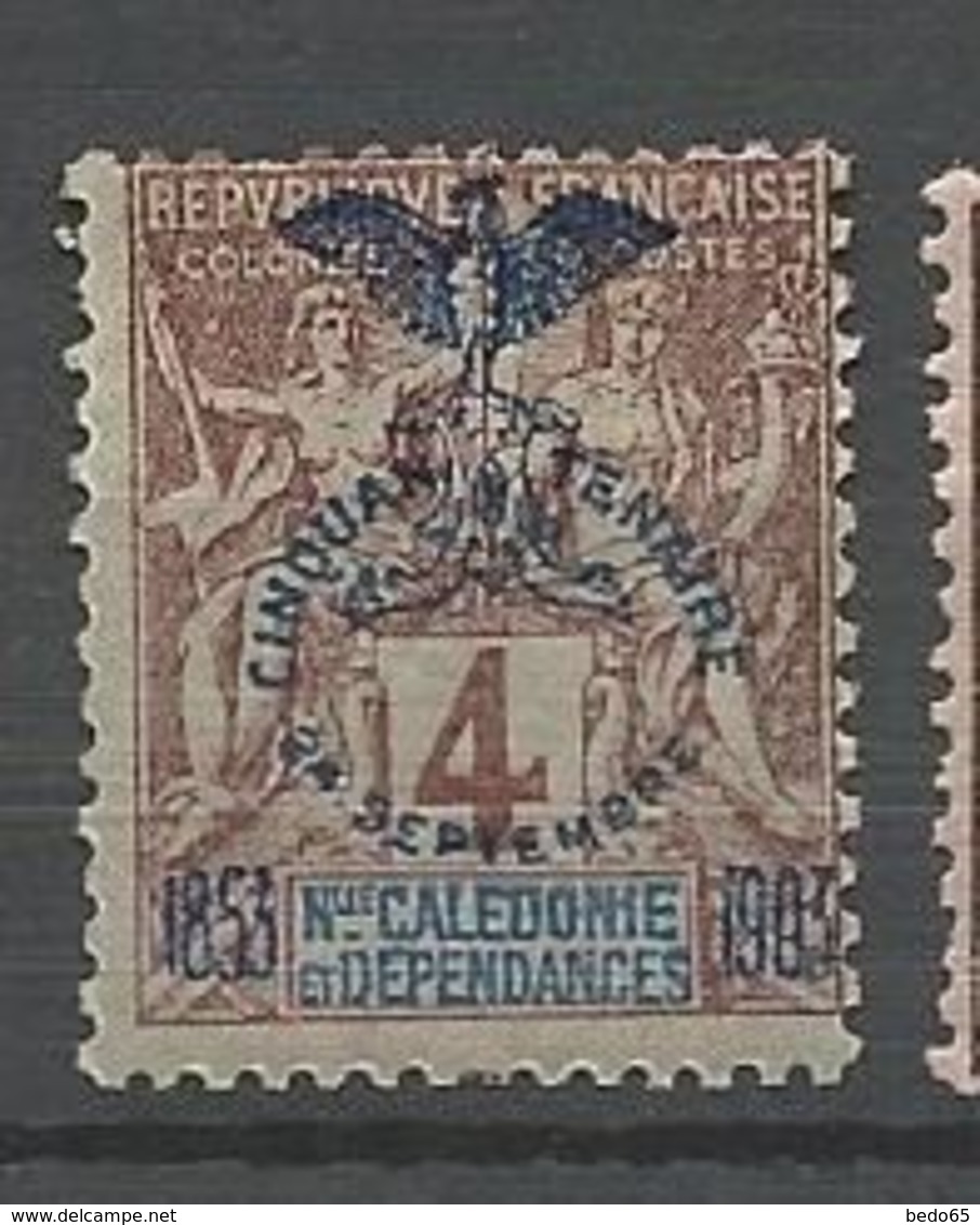 NOUVELLE CALEDONIE N° 69 NEUF*  CHARNIERE / MH - Neufs