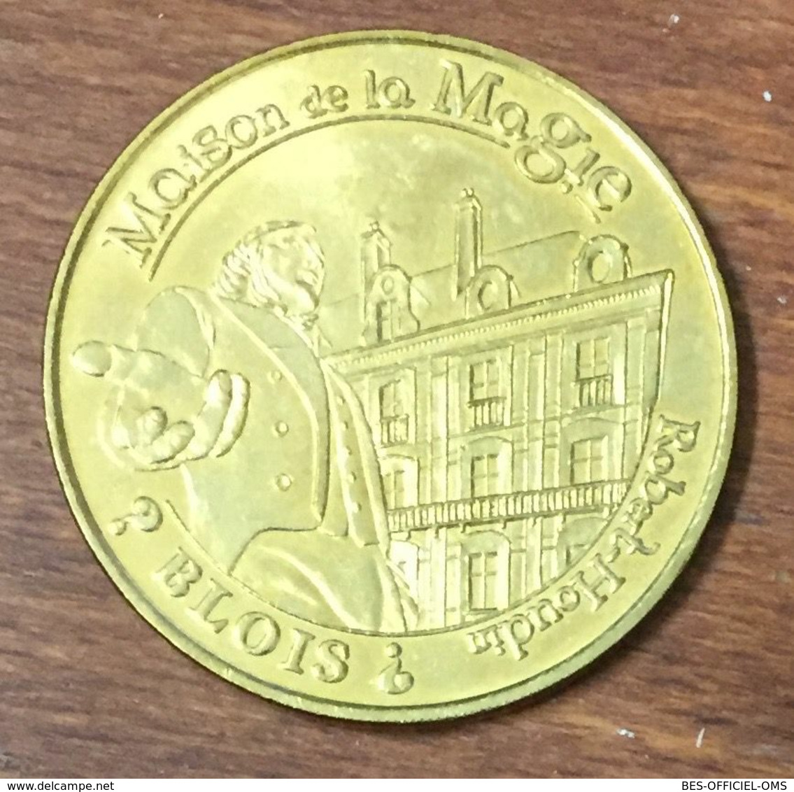 41 BLOIS MAISON DE LA MAGIE ROBERT HOUDIN MÉDAILLE MONNAIE DE PARIS 2014 JETON TOURISTIQUE MEDALS COINS TOKENS - 2014