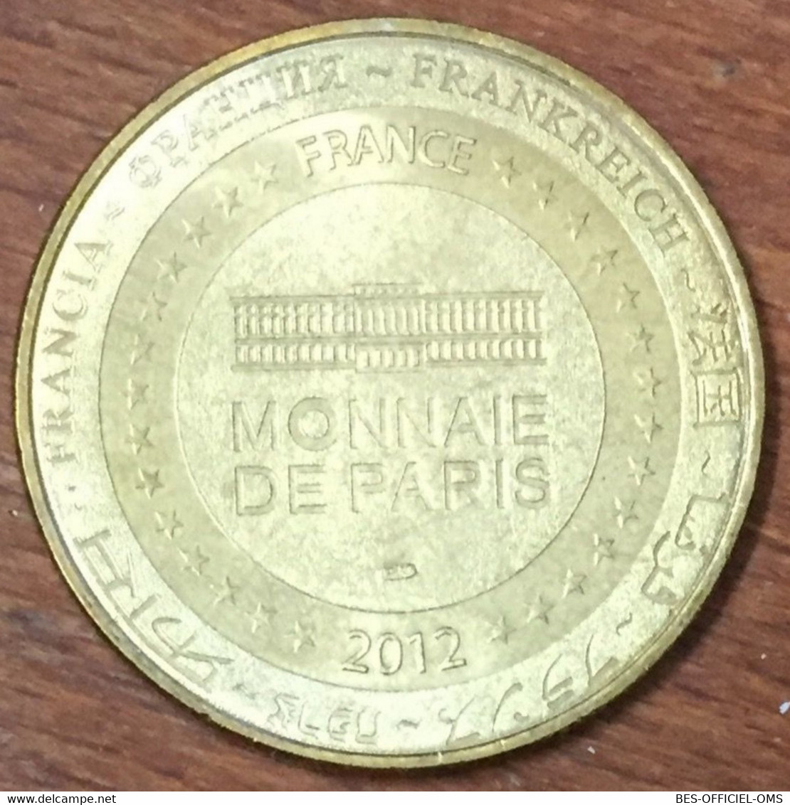 44 BATZ SUR MER LE GRAND BLACKHAUS MDP 2012 MÉDAILLE MONNAIE DE PARIS JETON TOURISTIQUE MEDALS COINS TOKENS - 2012