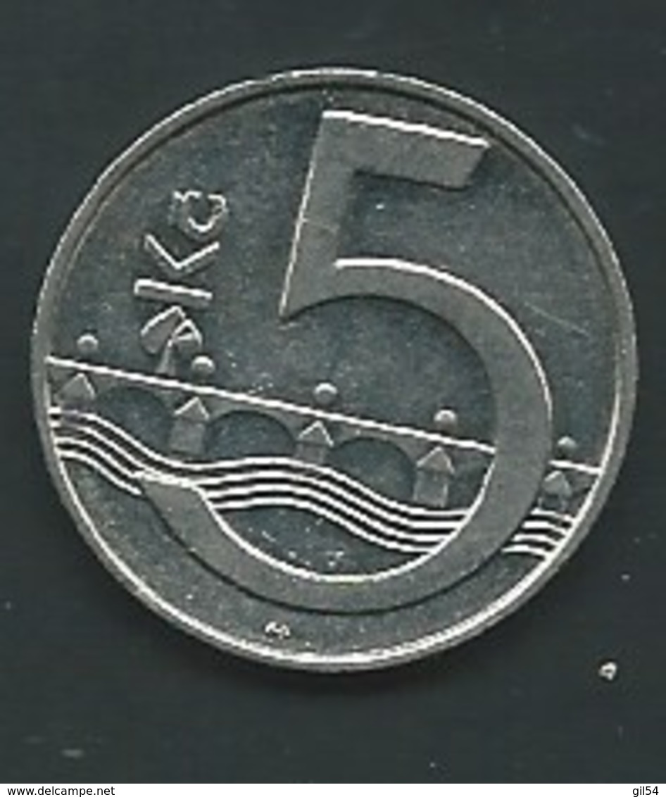 République Tchéque Czech Republic 5 Korun 1994    Pieb 24214 - Tchéquie