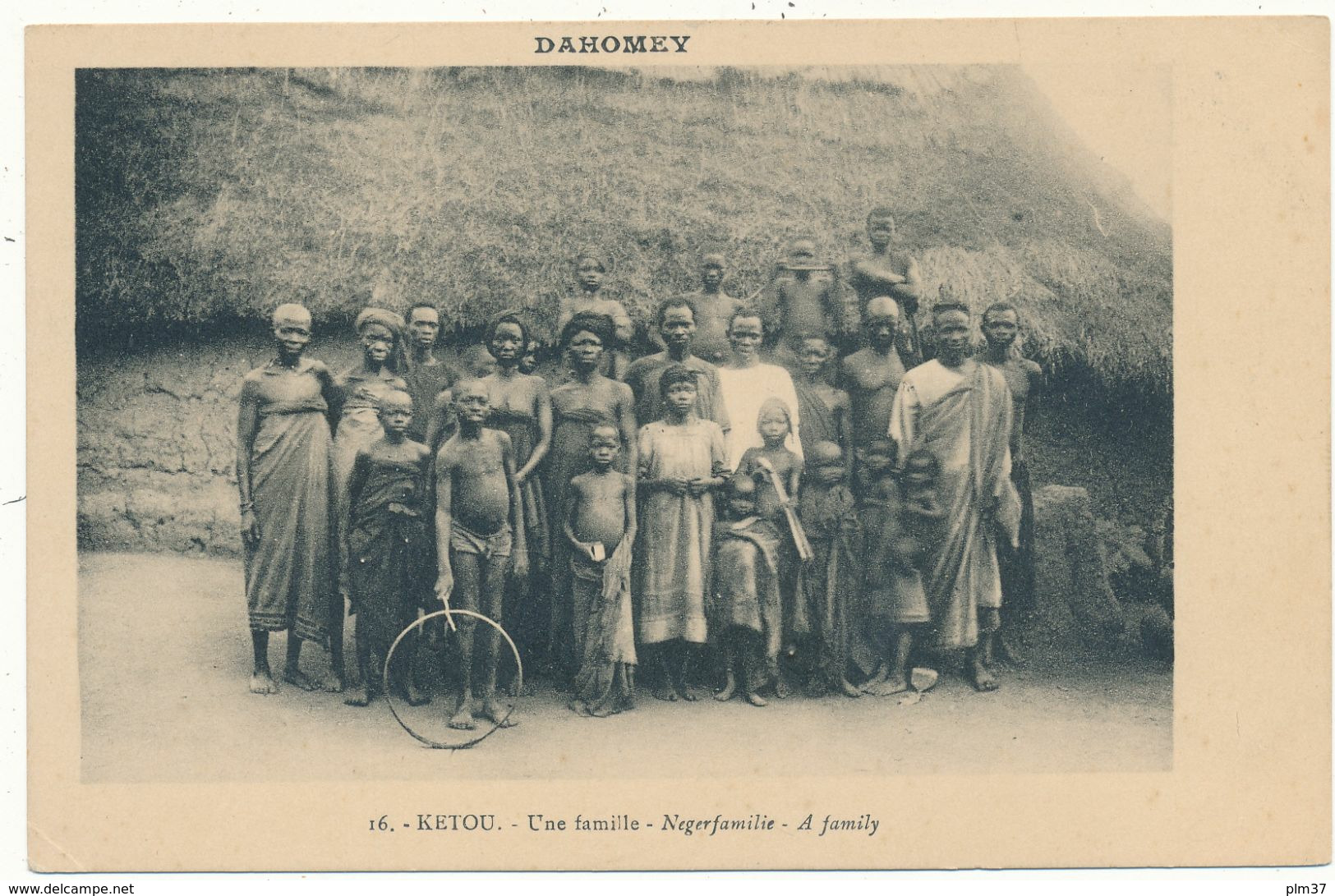 DAHOMEY, KETOU - Une Famille - Dahomey