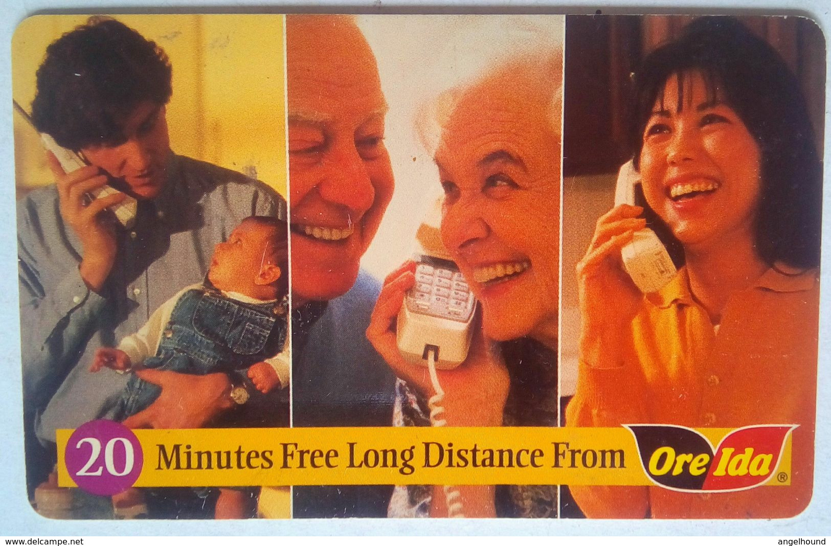 United States Prepaid Sprint Phonecard Ore Ida 20 Minutes - Sprint