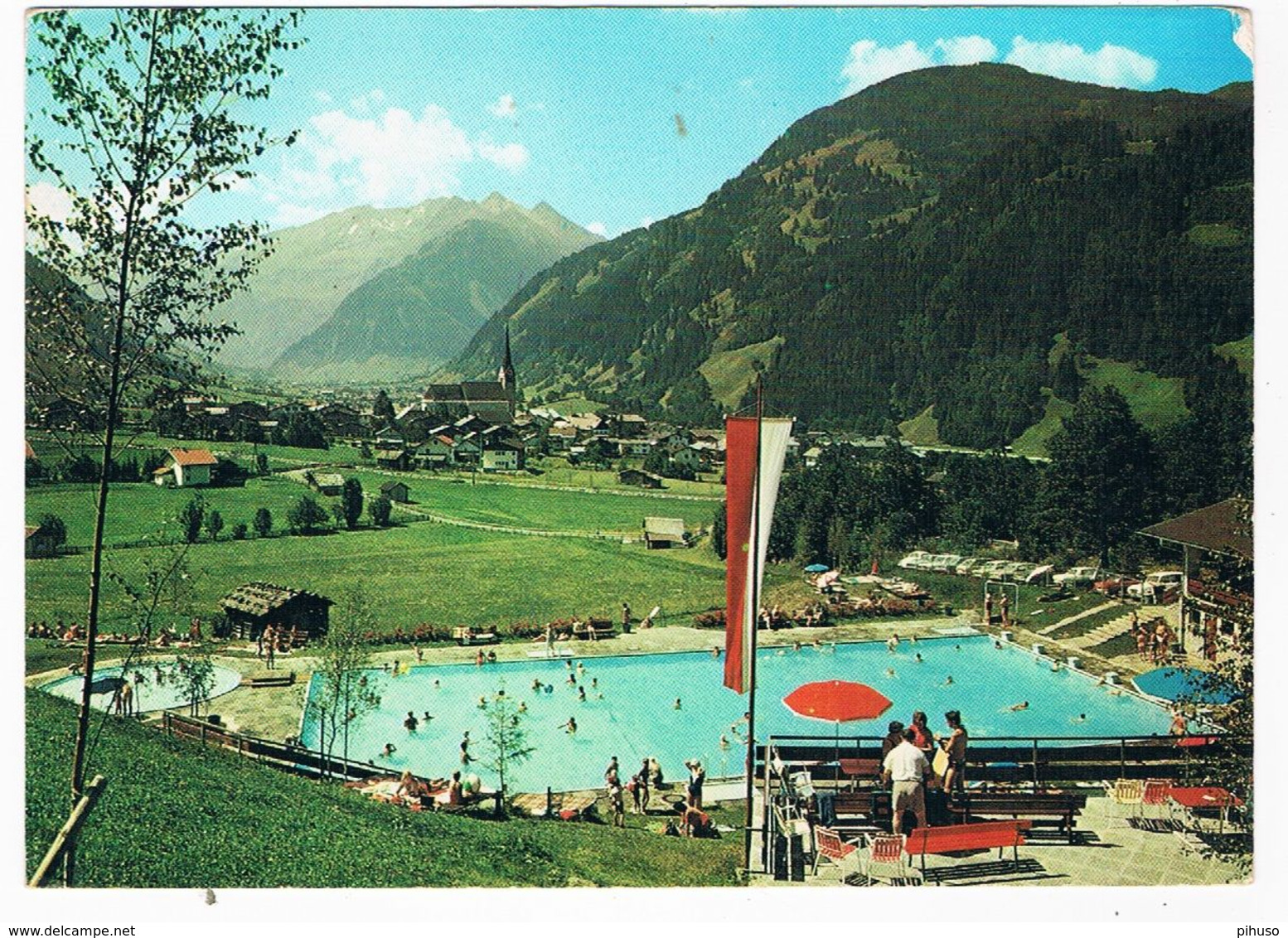 A-4387   RAURIS : Sonnblickbad Mit Blick Auf Die Hohen Tauern - Rauris