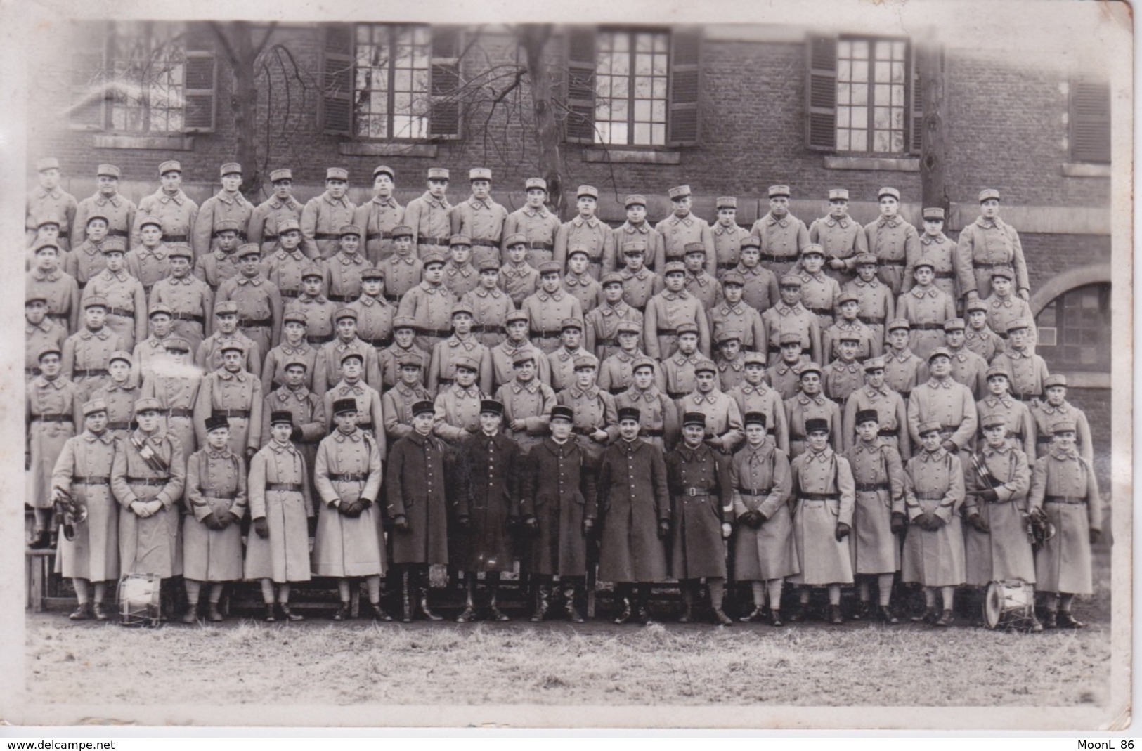 MILITARIA - MILITAIRE - CARTE PHOTO - REGIMENT  COL N ° 1 - MUSICIENS - Regimenten