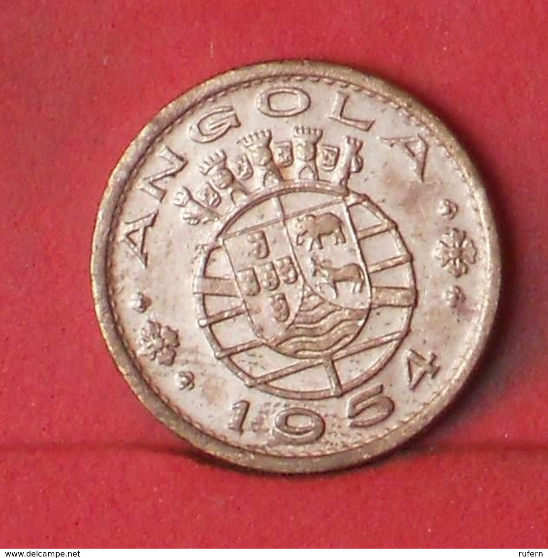 ANGOLA 50 CENTAVOS 1954 -    KM# 75 - (Nº36738) - Angola