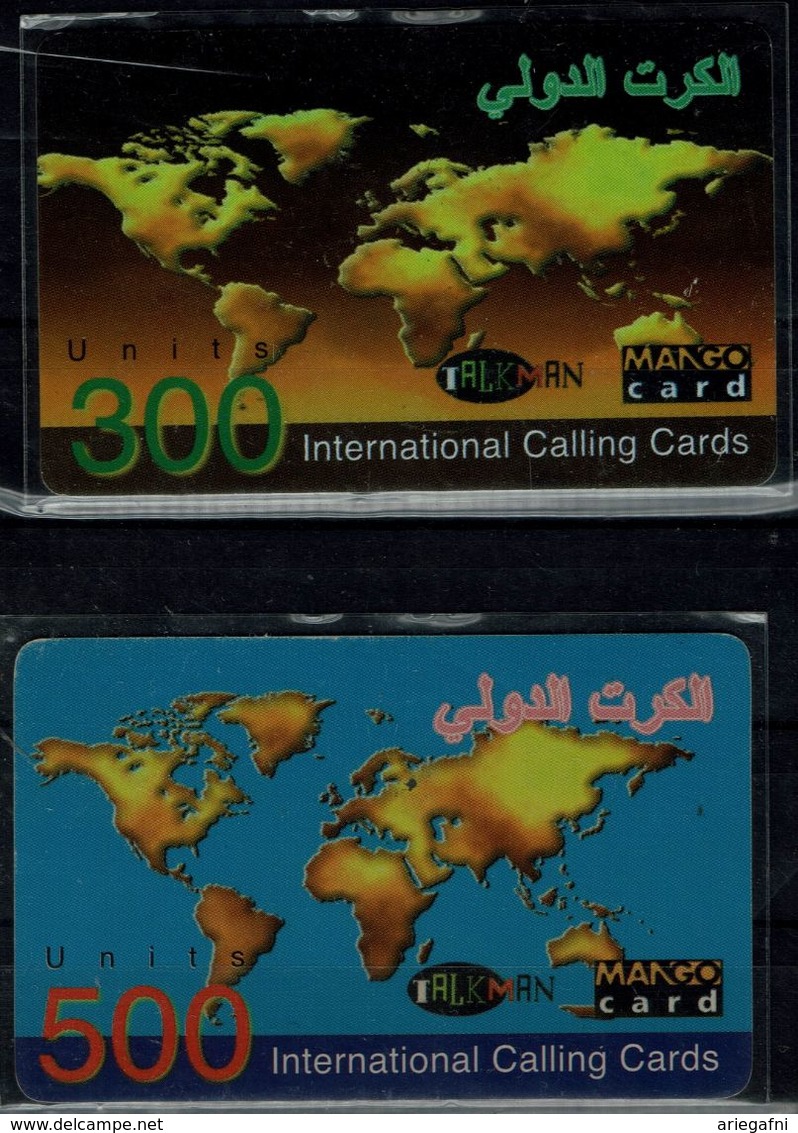 PALESTINE 2002 TALKMAN MANGO CART PRIVATE INTERNATIONAL CALLING CARD MINT VF!! - Palestina