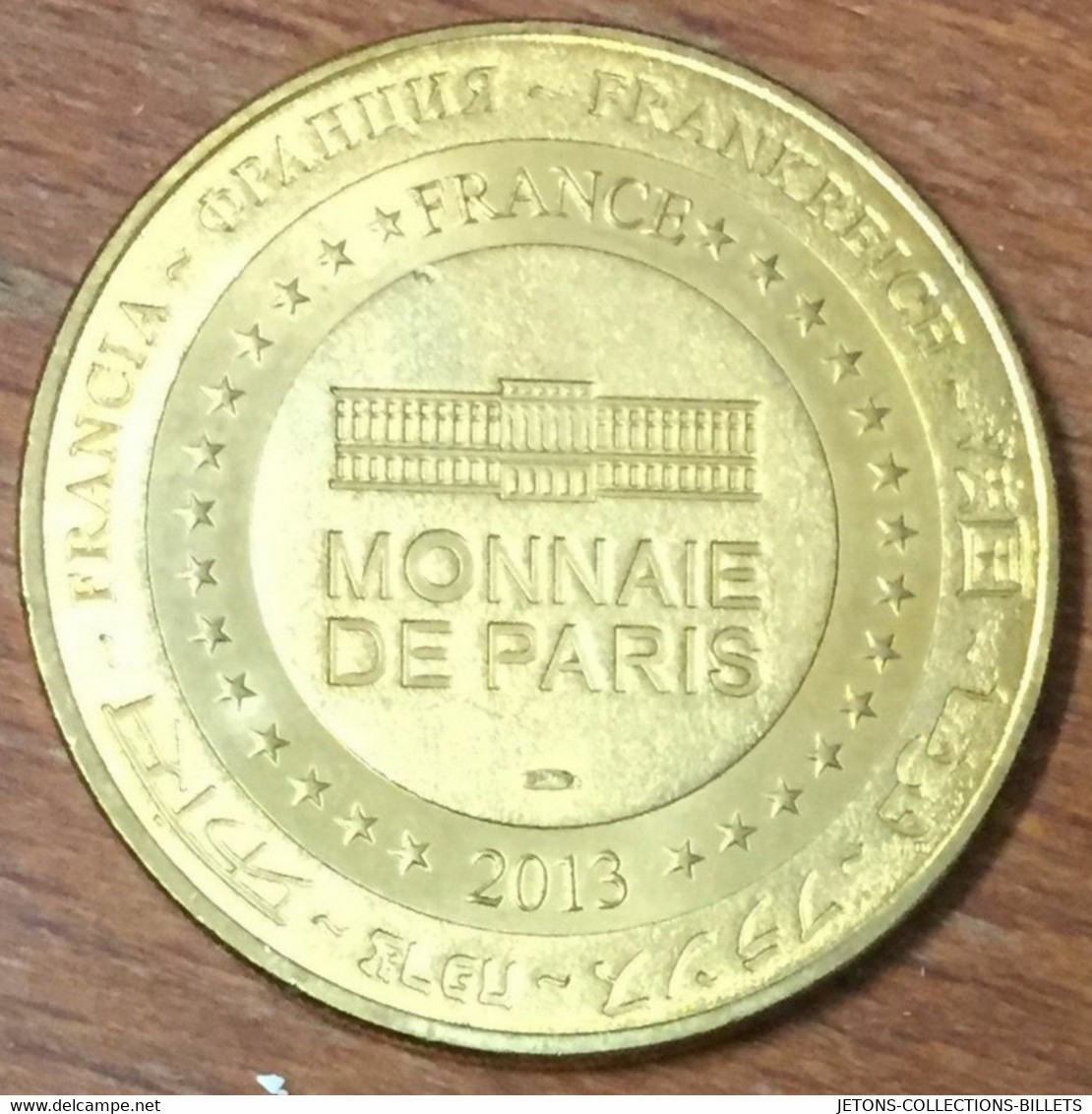 75007 PARIS NAPOLÉON MUSÉE DE L'ARMÉE MDP 2013 MÉDAILLE MONNAIE DE PARIS JETON TOURISTIQUE MEDALS COINS TOKENS - 2013