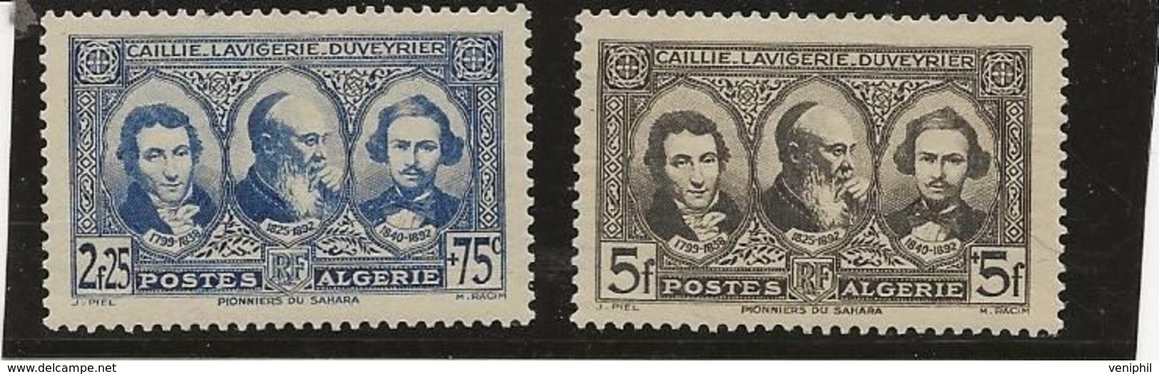 ALGERIE - N° 151 Et 152 NEUF LEGERE CHARNIERE -ANNEE 1939 - COTE : 51 € - Unused Stamps