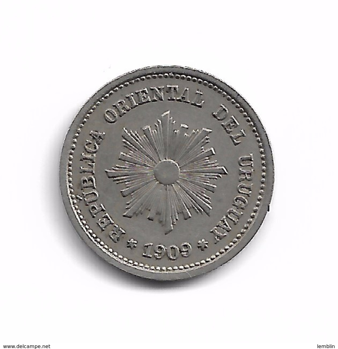 1 CENTIMO 1909 - Uruguay