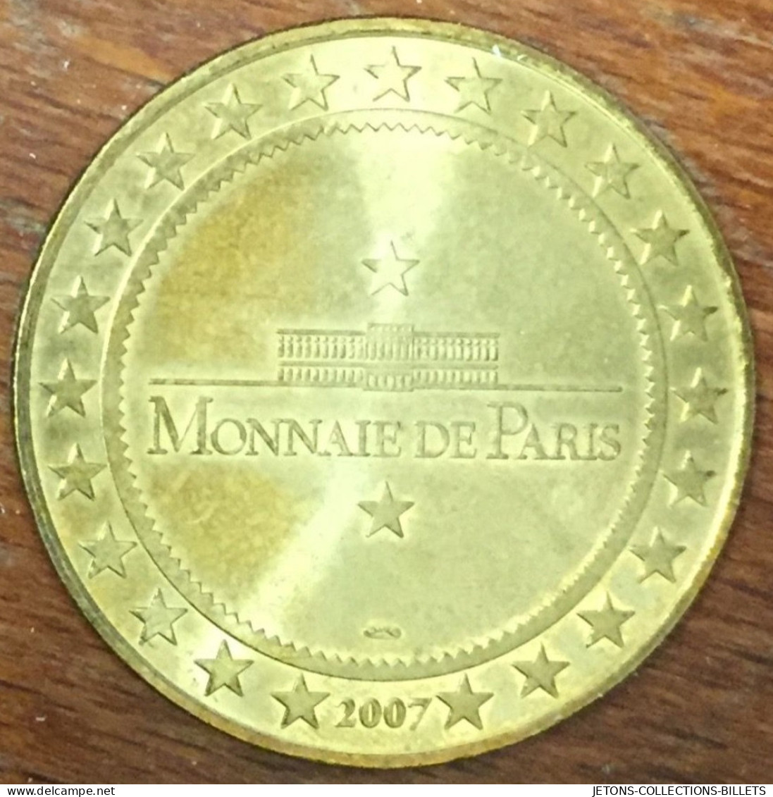 75007 PARIS MUSÉE DES PLANS RELIEFS MARSEILLE MDP 2007 MEDAILLE MONNAIE DE PARIS JETON TOURISTIQUE MEDALS COINS TOKENS - 2007