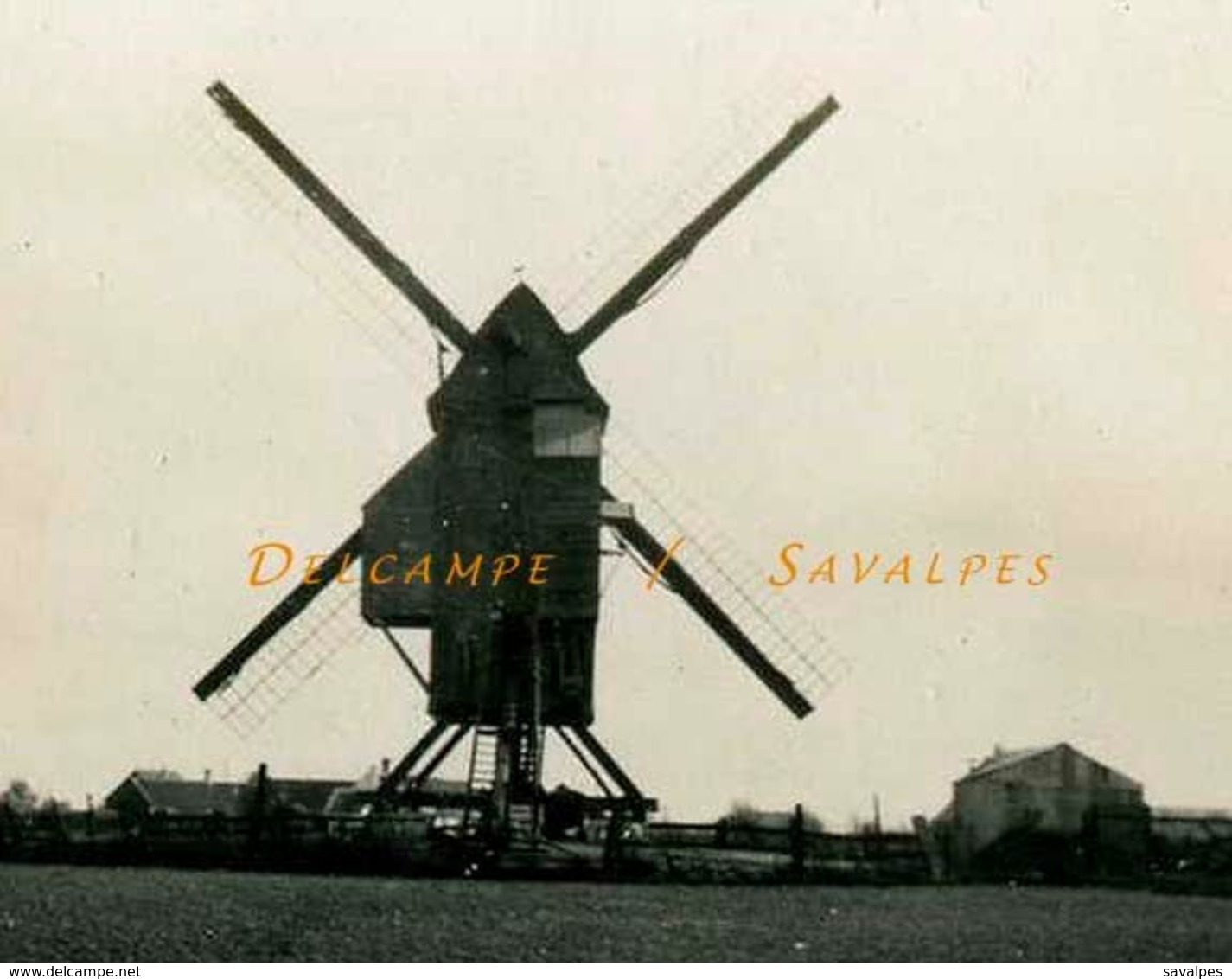 Nord * Gravelines Moulin à Vent, Molen * Photo Originale 1930 - Lieux