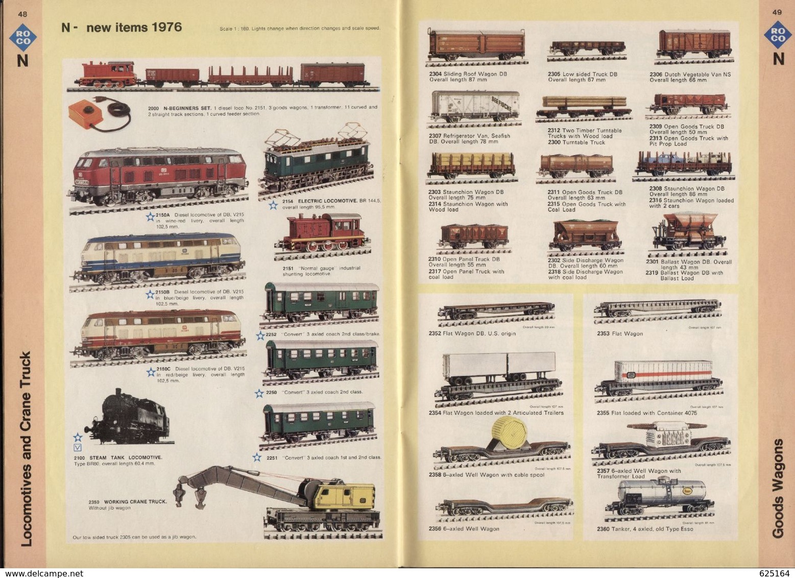 Catalogue ROCO INTERNATIONAL 1977 HO HOe N - Engels