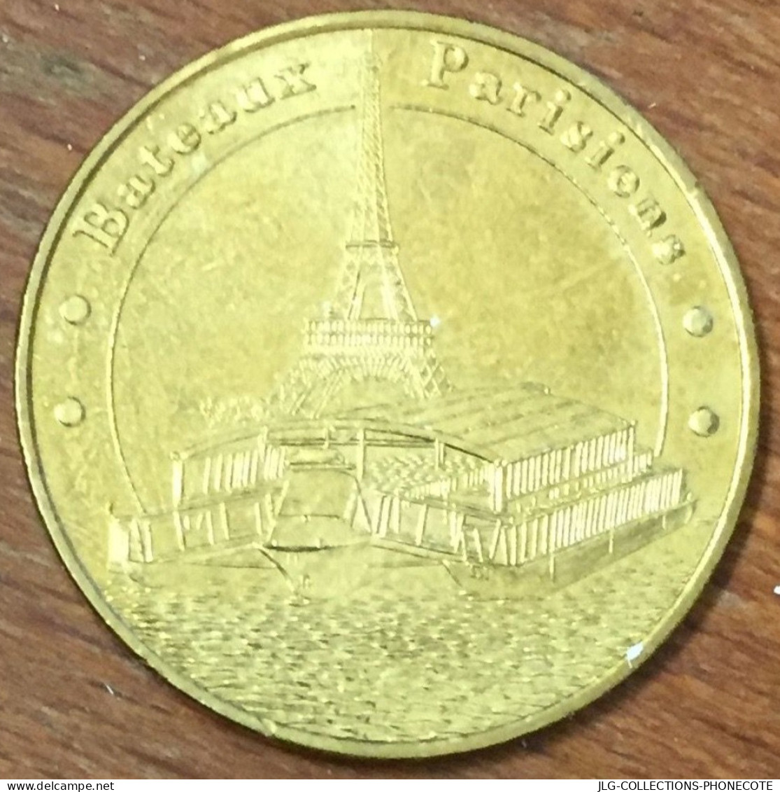 75007 PARIS BATEAUX PARISIENS 2009 MEDAILLE MONNAIE DE PARIS JETON TOURISTIQUE MEDALS COINS TOKENS - 2009