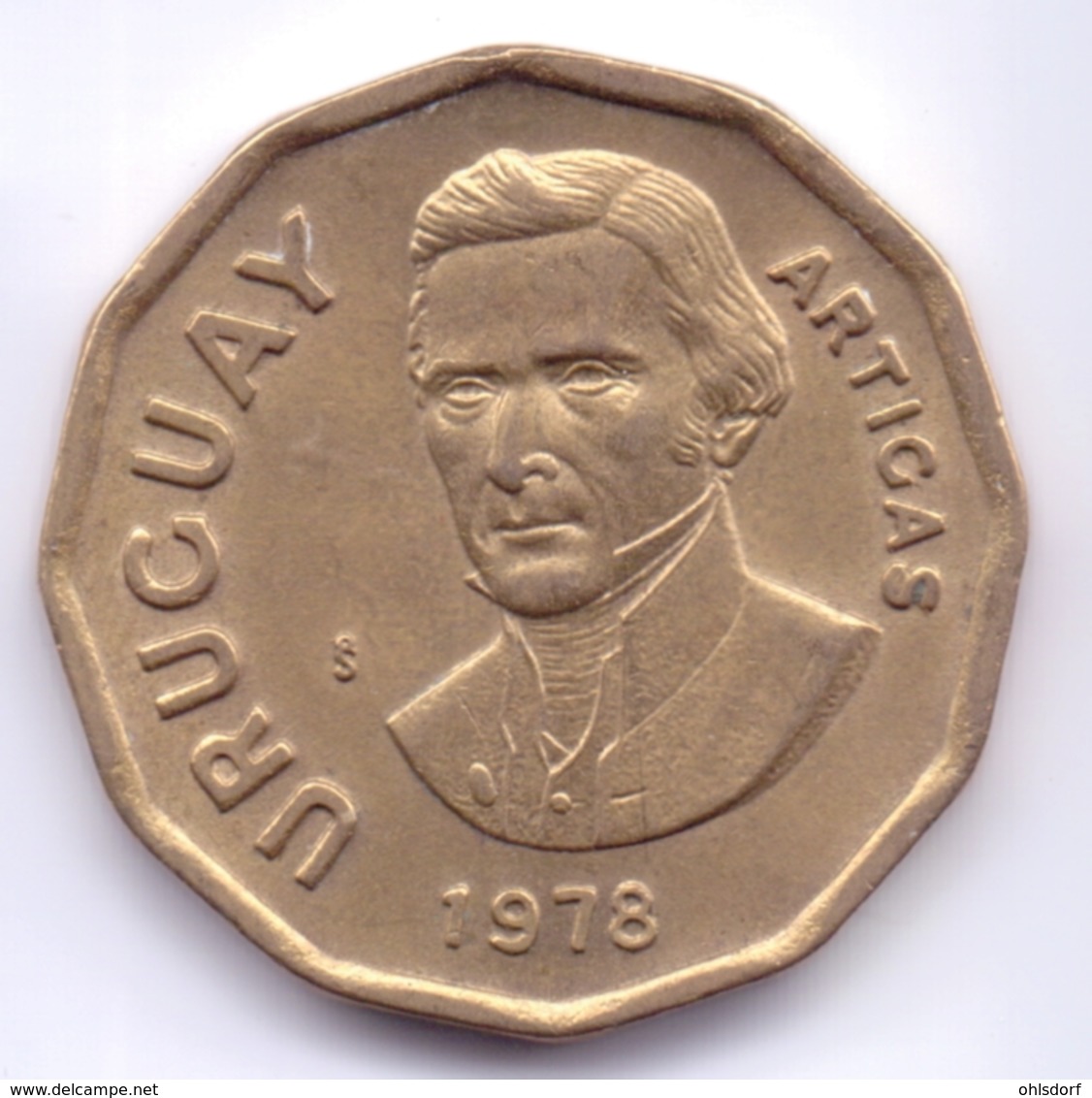 URUGUAY 1978: 1 Nuevo Peso, KM 69 - Uruguay