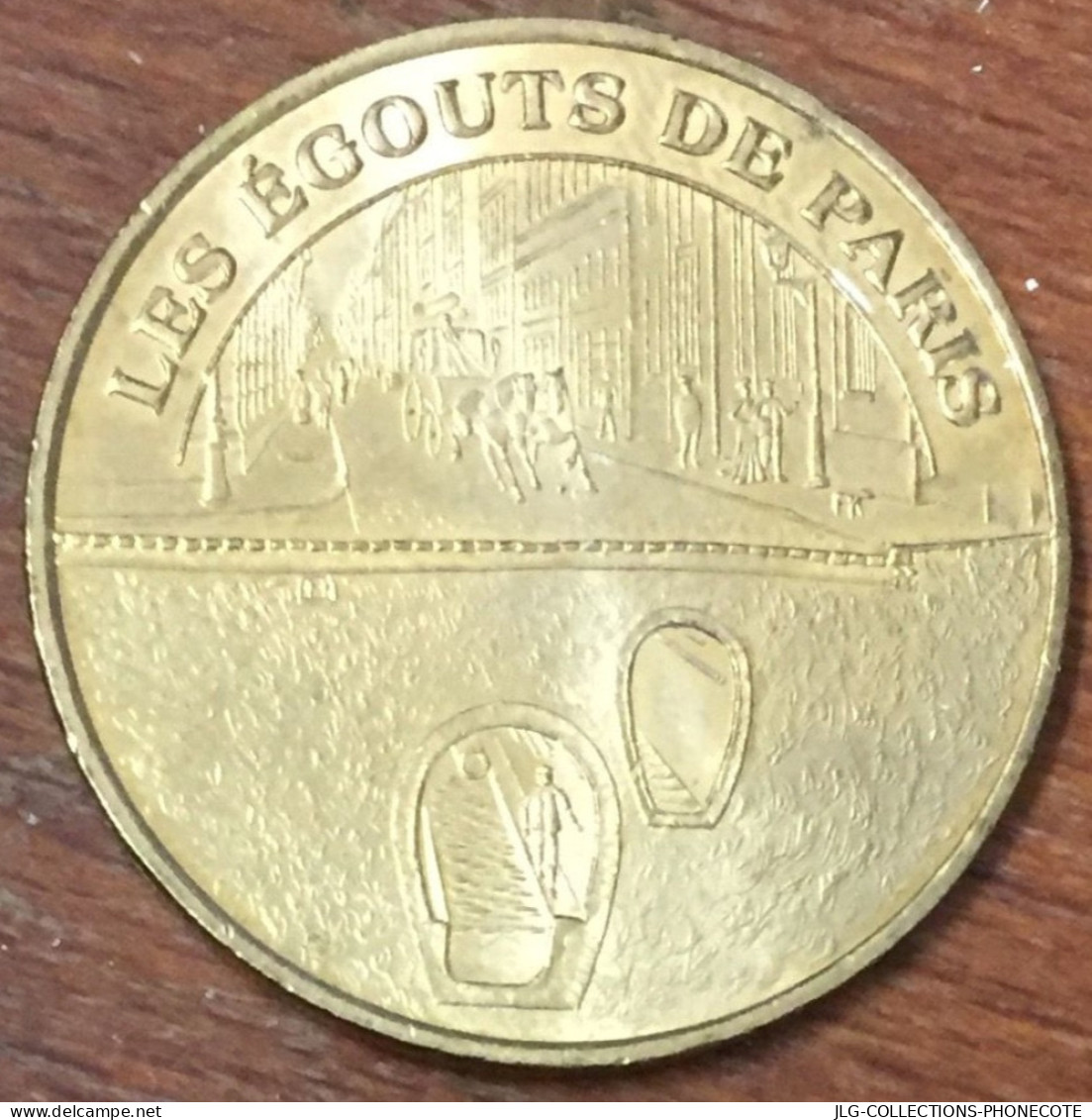 75007 LES EGOUTS DE PARIS MDP 2006 MÉDAILLE SOUVENIR MONNAIE DE PARIS JETON TOURISTIQUE MEDALS COINS TOKENS - 2006