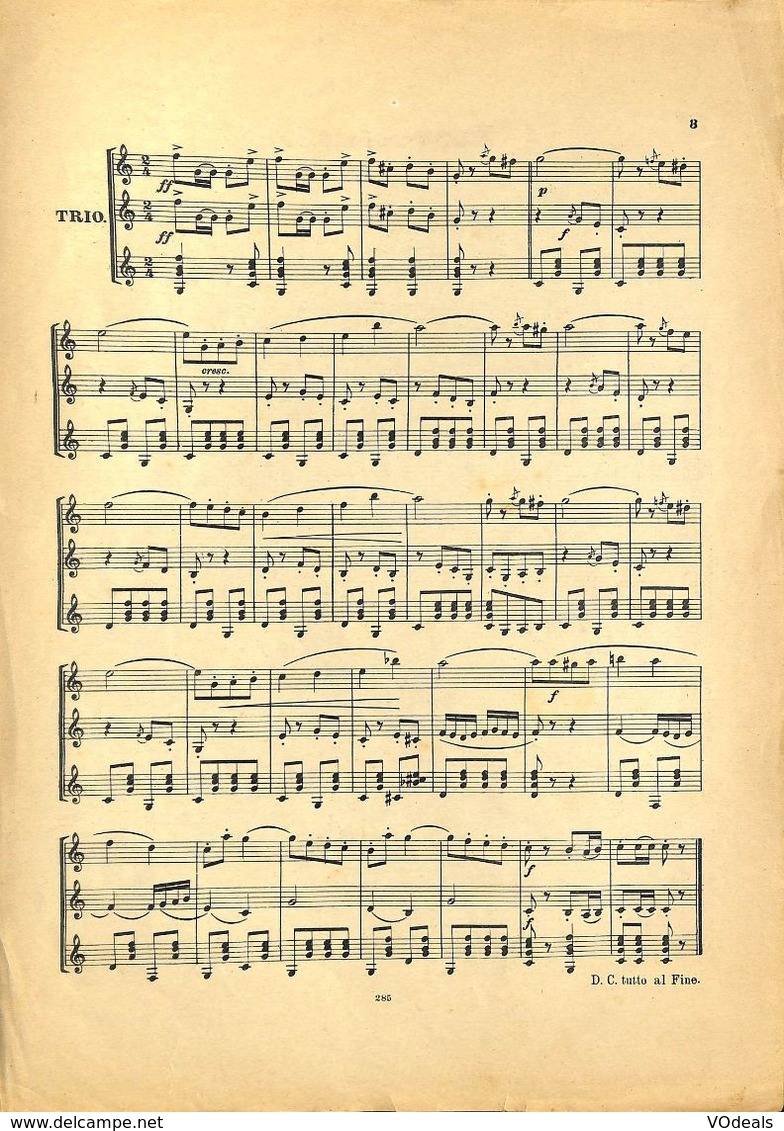 ANCIENNES PARTITIONS DE MUSIQUE -  IL MANDOLINO : GIORNALE DI MUSICA QUINDICINALE - Port-Arthur - Année 1926 - Música