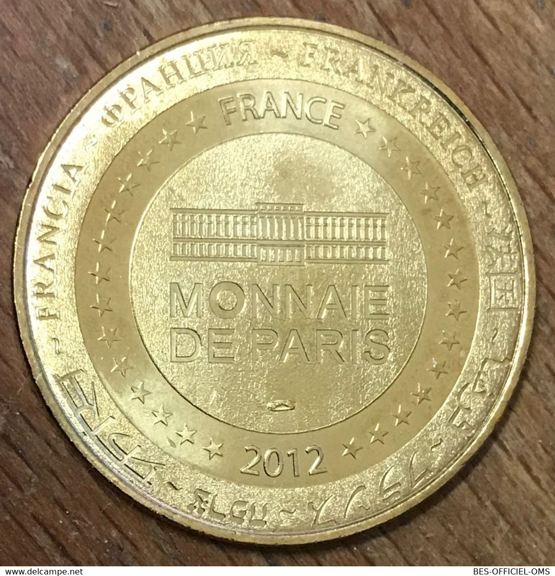 75007 PARIS TOMBEAU DE NAPOLÉON MDP 2012 MÉDAILLE MONNAIE DE PARIS JETON TOURISTIQUE MEDALS COINS TOKENS - 2012