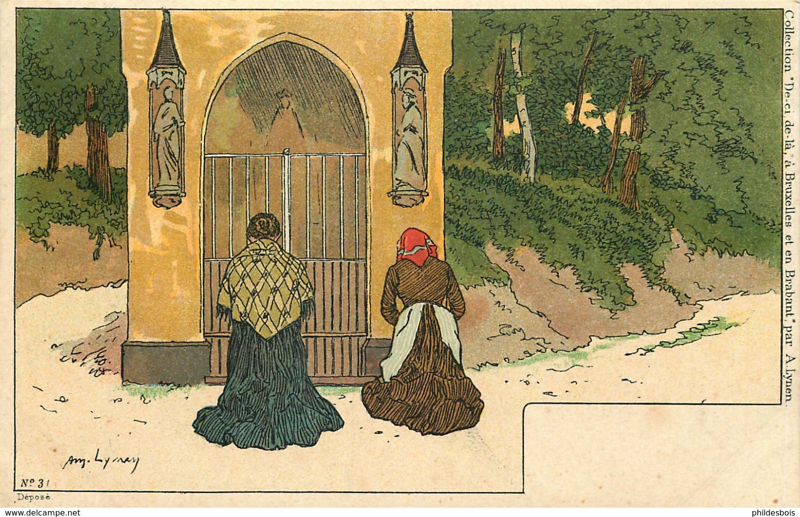 COLLECTION  De-ci De Là  Illustrateur A . LYNEN   N° 31 - Lynen, Amédée-Ernest