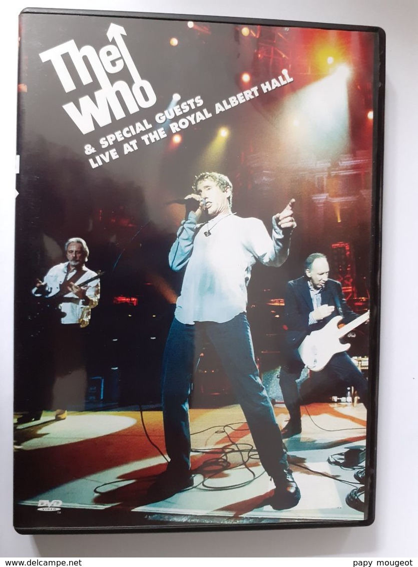 The Who & Special Guest Live At Royal Albert Hall - 2 Disques - Music On DVD