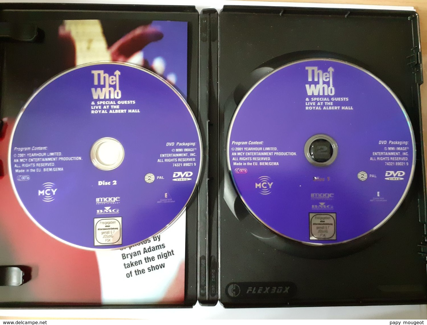 The Who & Special Guest Live At Royal Albert Hall - 2 Disques - DVD Musicaux
